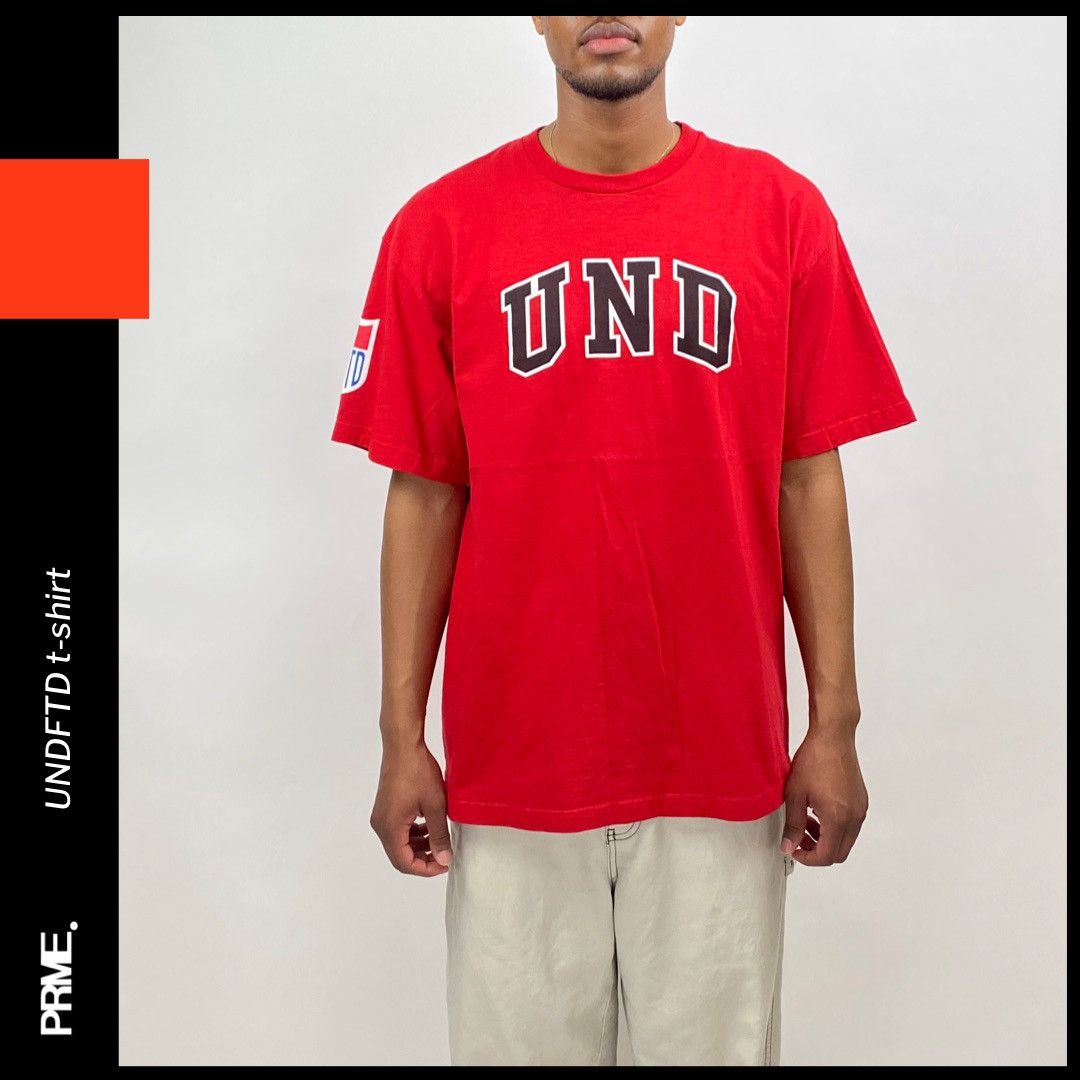Undefeated × Vintage vintage 2010s UNDEFEATED UNDFTD Spellout t-shirt Size US XL / EU 56 / 4 - 1 Thumbnail