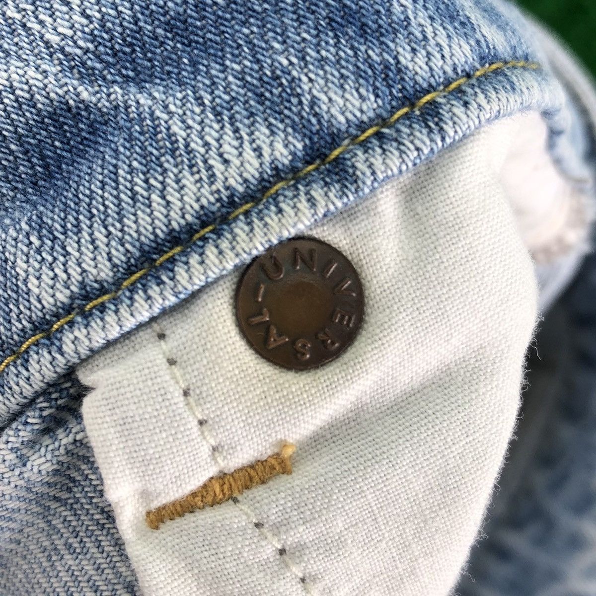 Japanese Brand × Vintage Vintage Mini Skirt Buckle Back Denim by Macphee Size 29" - 14 Thumbnail