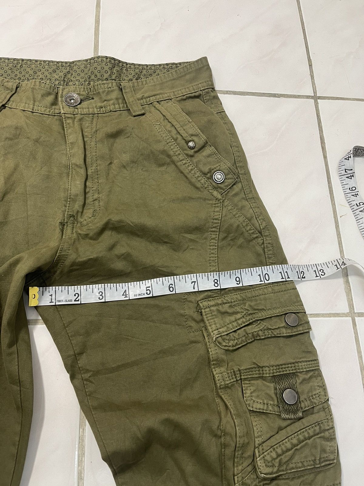 Japanese Brand Jun Multi Pocket Cargo Tactical Bondage Pants Size US 30 / EU 46 - 10 Thumbnail