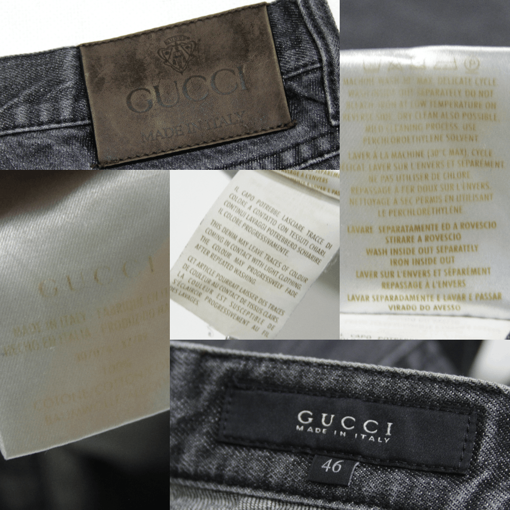 Gucci Denim Washed Cut Off Shorts Size US 30 / EU 46 - 8 Thumbnail