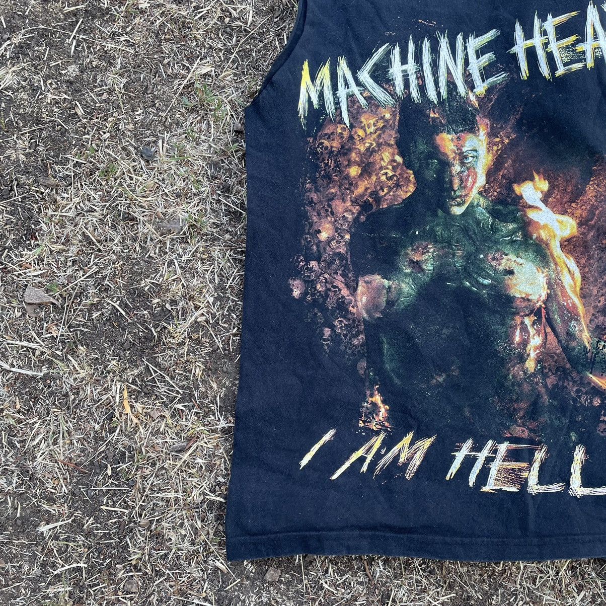 Vintage Vintage Y2K Machine Head Band Tee Graphic Grunge Oversized S Size US S / EU 44-46 / 1 - 2 Thumbnail