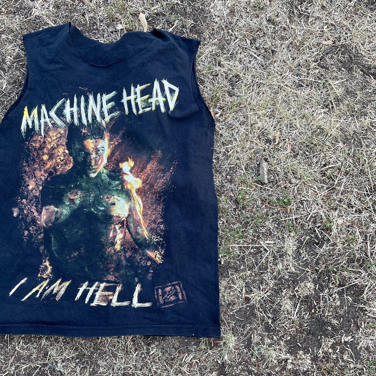 Vintage Vintage Y2K Machine Head Band Tee Graphic Grunge Oversized S Size US S / EU 44-46 / 1 - 3 Thumbnail