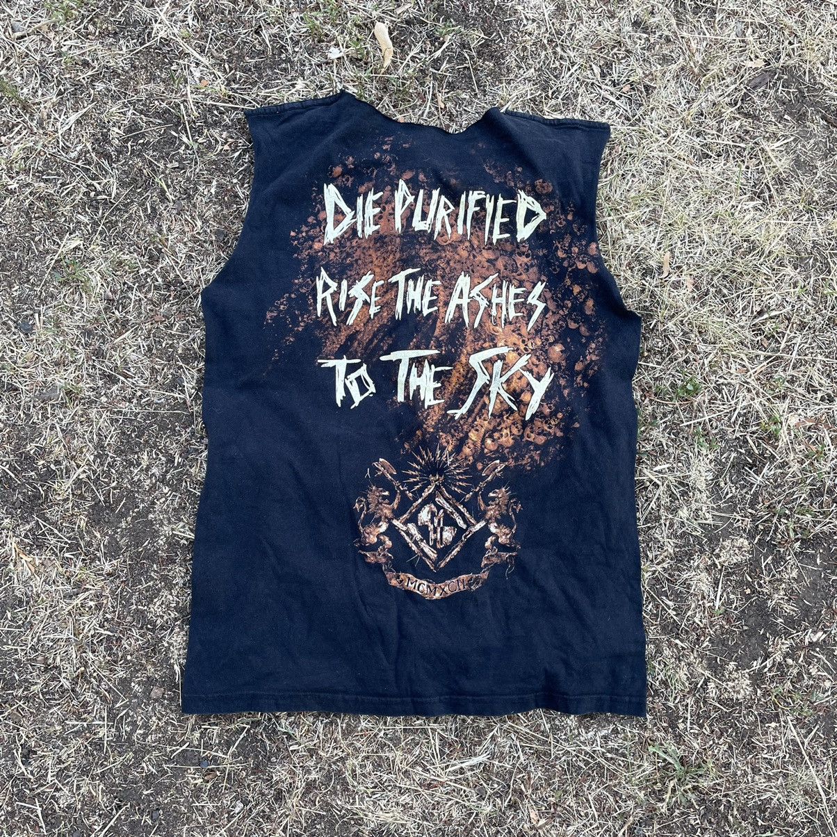 Vintage Vintage Y2K Machine Head Band Tee Graphic Grunge Oversized S Size US S / EU 44-46 / 1 - 6 Thumbnail