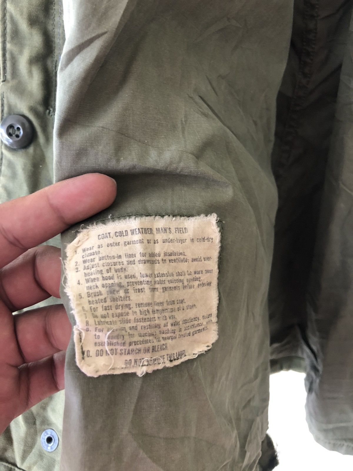 Alpha Industries Nato War Jacket Cold Weather Mens Jacket Alpha Industries Size US L / EU 52-54 / 3 - 10 Thumbnail