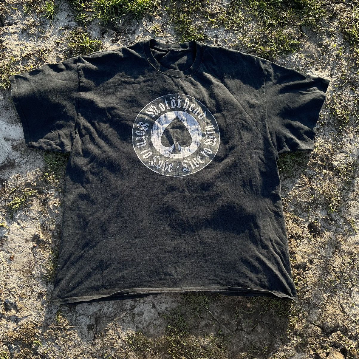 Band Tees Vintage Y2K Motörhead Skulls Sexy Vamp Dead Face Horror Tee Size US XXL / EU 58 / 5 - 2 Thumbnail