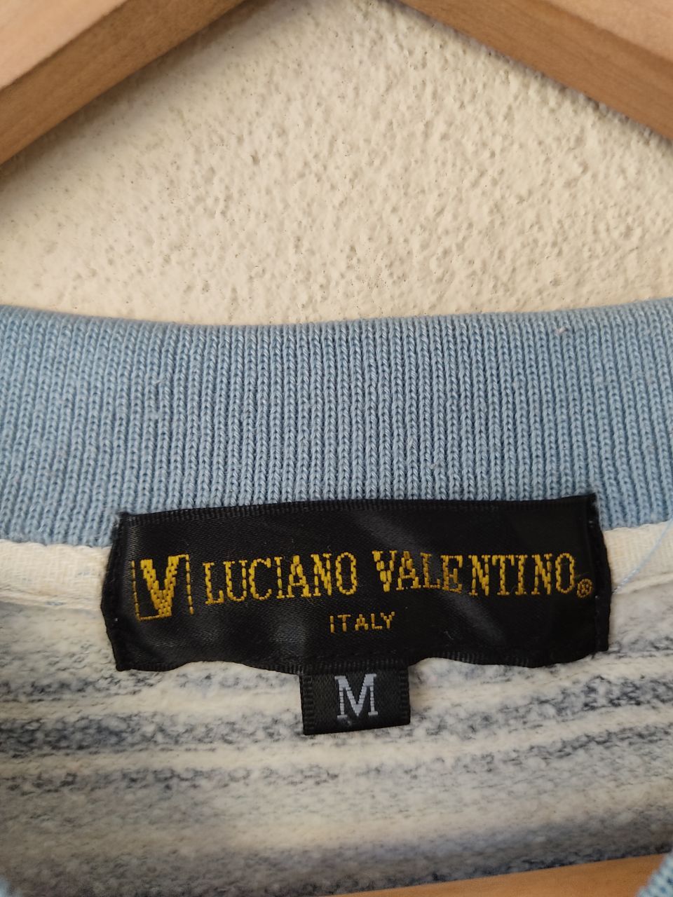 Valentino × Vintage VINTAGE LUCIANO VALENTINO STRIPE SWEATSHIRT Size US M / EU 48-50 / 2 - 5 Thumbnail