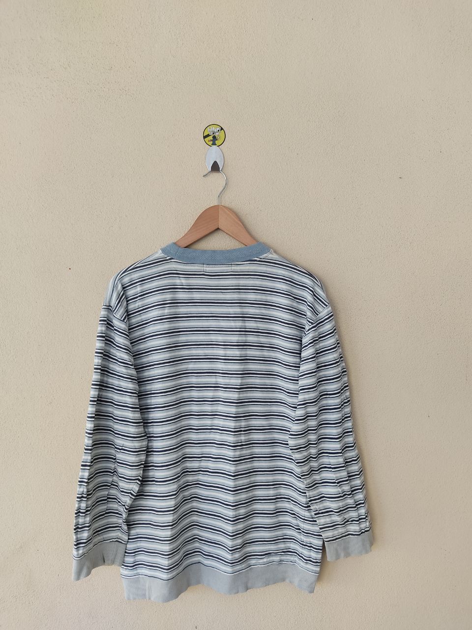 Valentino × Vintage VINTAGE LUCIANO VALENTINO STRIPE SWEATSHIRT Size US M / EU 48-50 / 2 - 3 Thumbnail