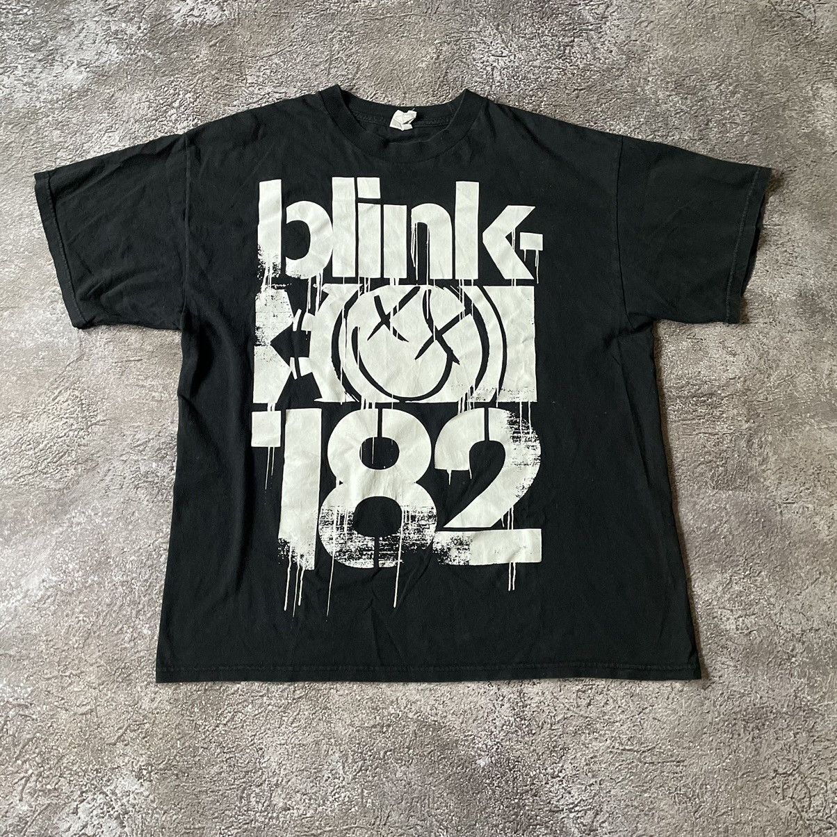 Band Tees Vintage Y2K Blink 182 Dead Face 666 Devil Creepy Horror Tee Size US XL / EU 56 / 4 - 2 Thumbnail