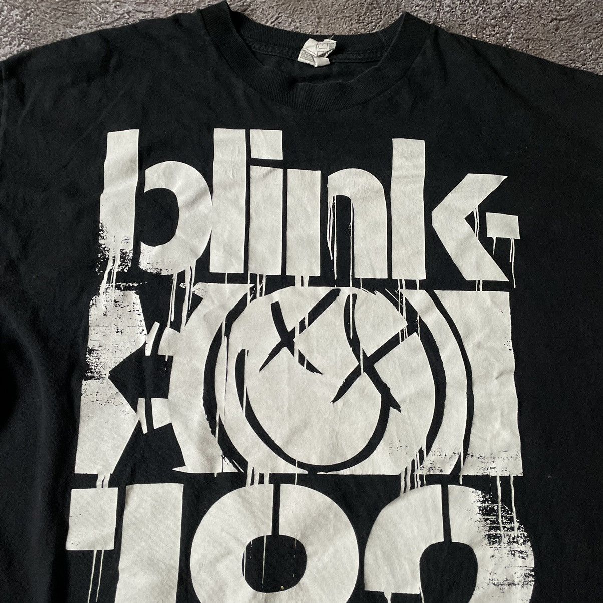 Band Tees Vintage Y2K Blink 182 Dead Face 666 Devil Creepy Horror Tee Size US XL / EU 56 / 4 - 6 Thumbnail