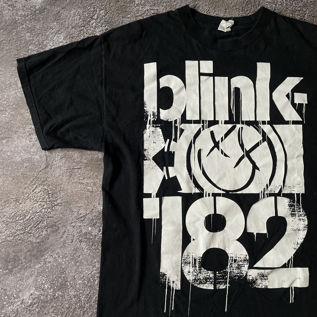 Band Tees Vintage Y2K Blink 182 Dead Face 666 Devil Creepy Horror Tee Size US XL / EU 56 / 4 - 4 Thumbnail