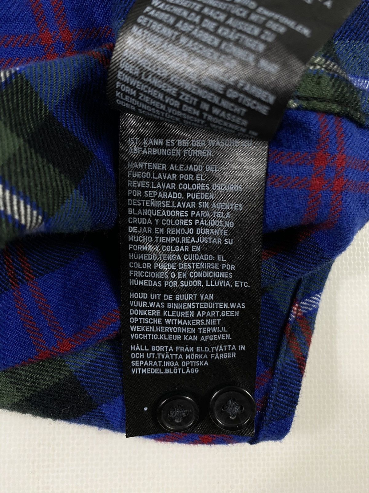 Uniqlo × Vintage Uniqlo Flannel cotton shirt L size Size US L / EU 52-54 / 3 - 9 Thumbnail