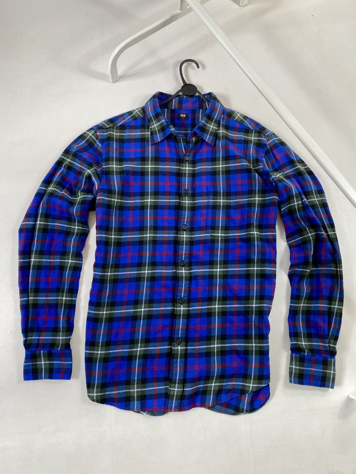 Uniqlo × Vintage Uniqlo Flannel cotton shirt L size Size US L / EU 52-54 / 3 - 1 Thumbnail