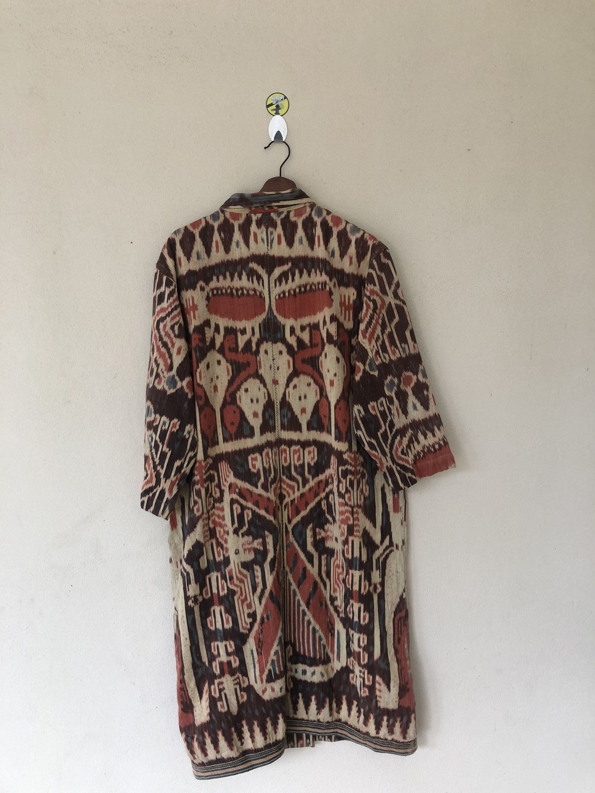 Japanese Brand INDIGENOUS TRIBE OVERPRINTED LONG JACKET Size US M / EU 48-50 / 2 - 3 Thumbnail