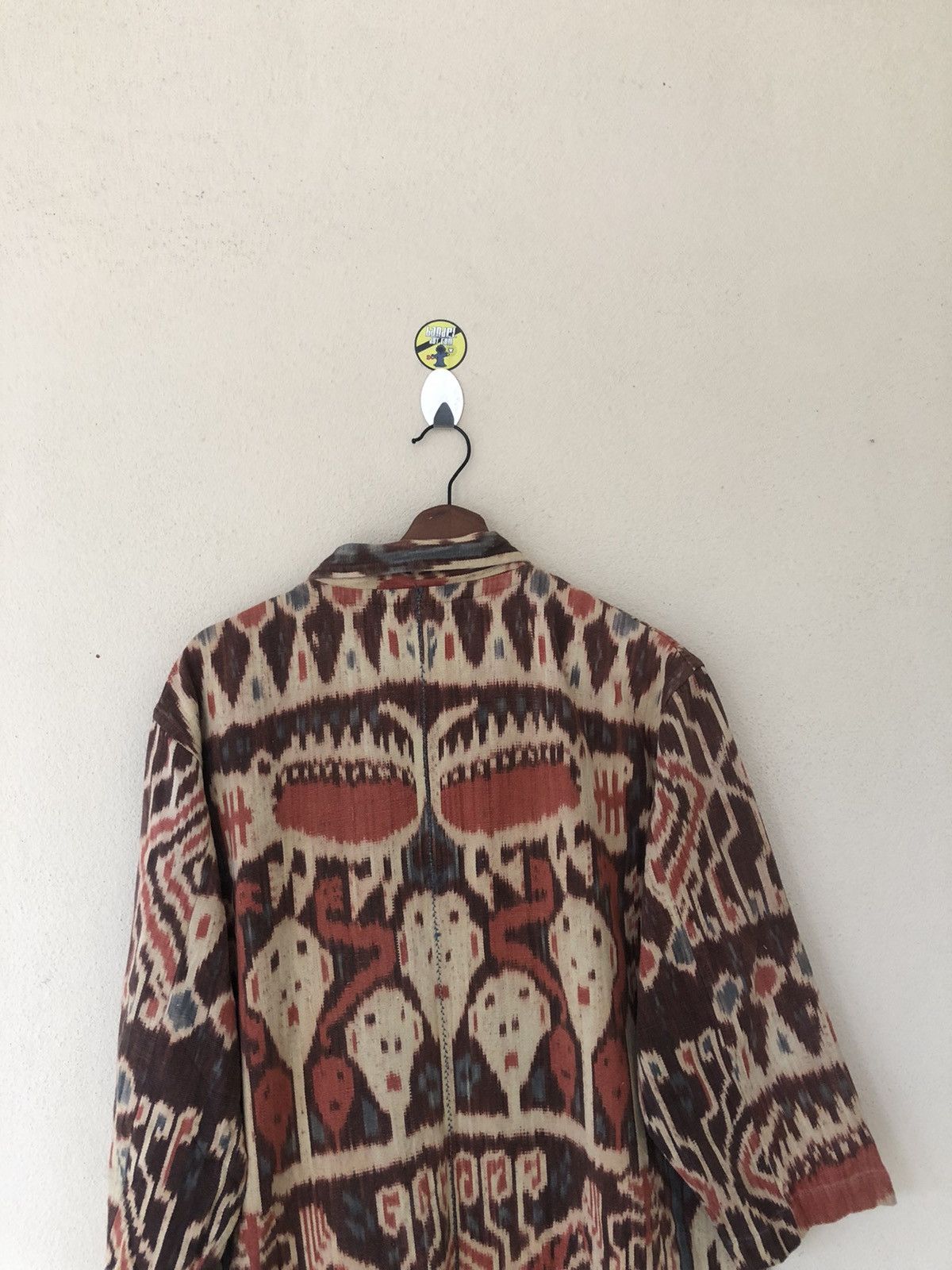 Japanese Brand INDIGENOUS TRIBE OVERPRINTED LONG JACKET Size US M / EU 48-50 / 2 - 5 Thumbnail