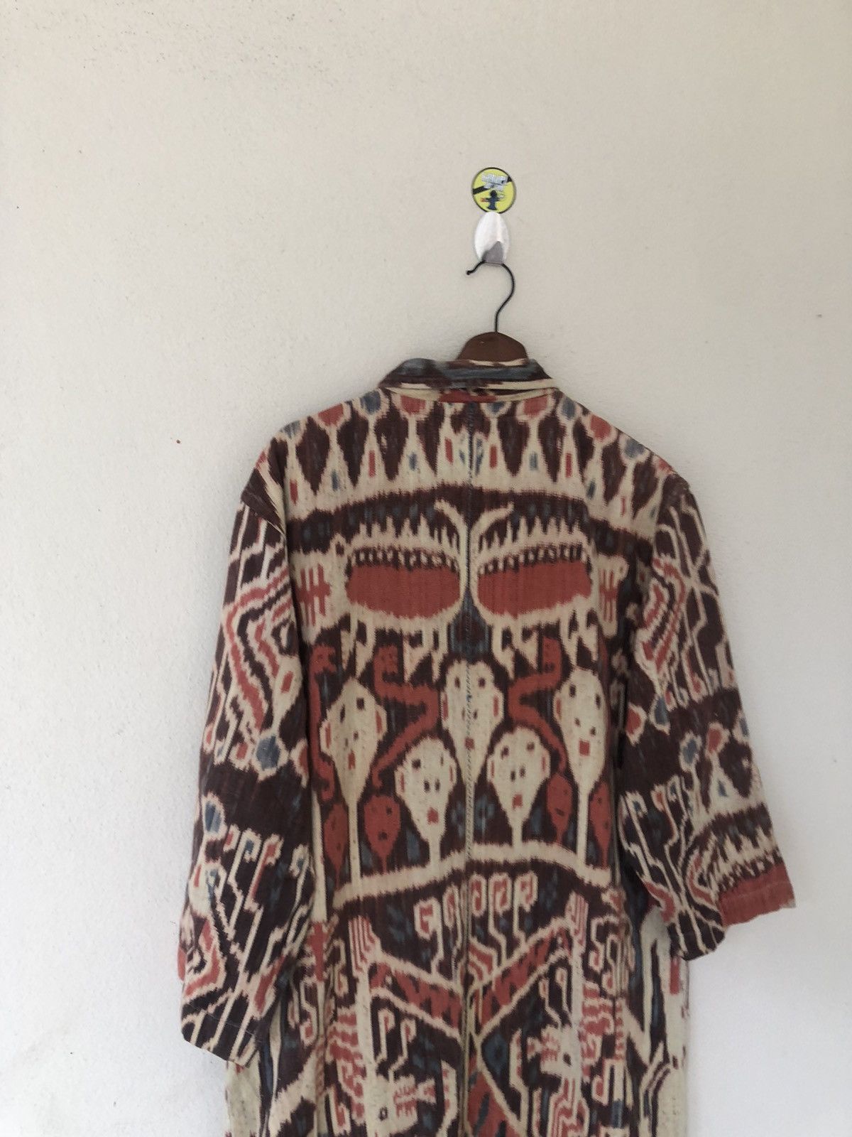 Japanese Brand INDIGENOUS TRIBE OVERPRINTED LONG JACKET Size US M / EU 48-50 / 2 - 4 Thumbnail