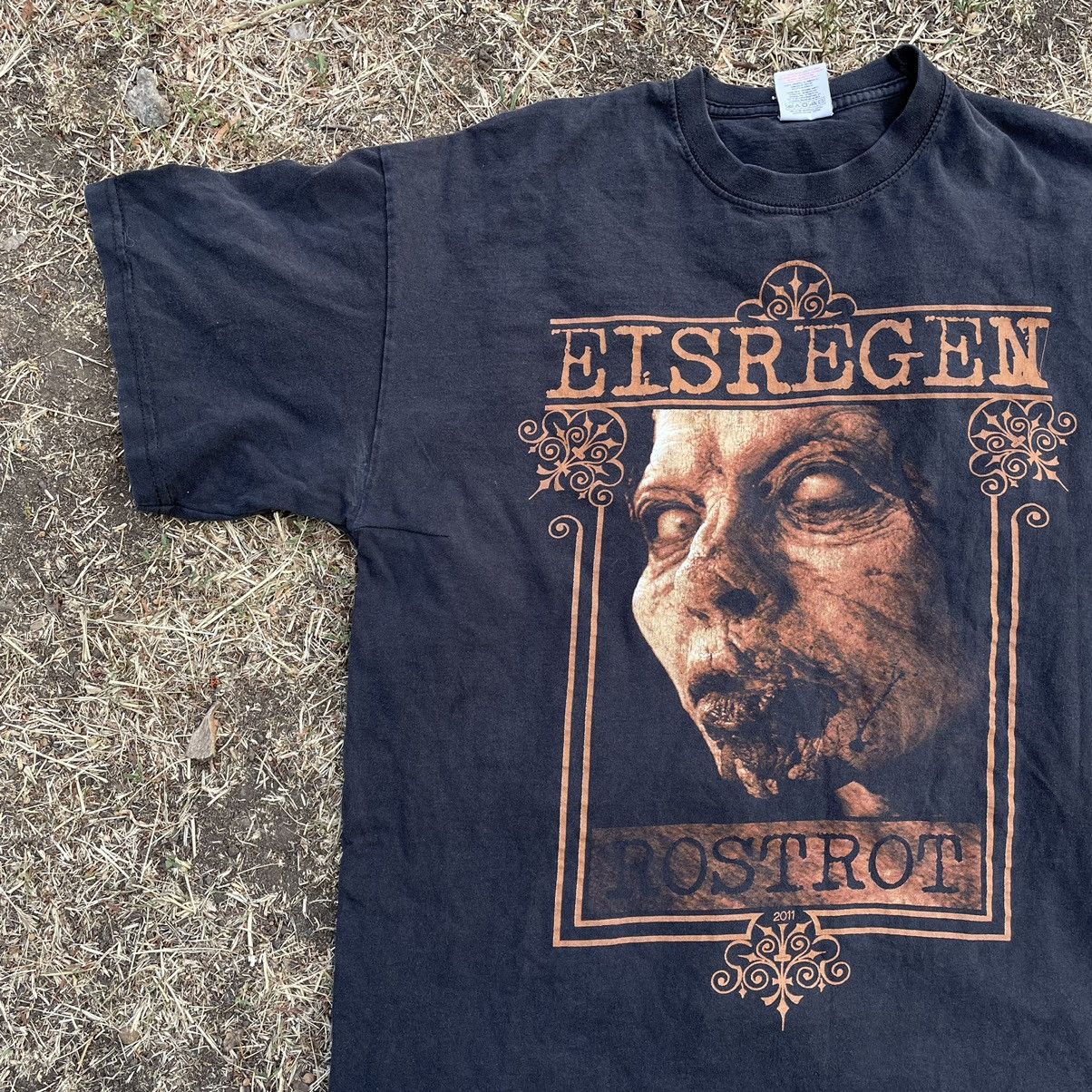 Vintage Vintage 90s Disregen Horror Graphic Tee Dark Academia Grunge Size US M / EU 48-50 / 2 - 3 Thumbnail