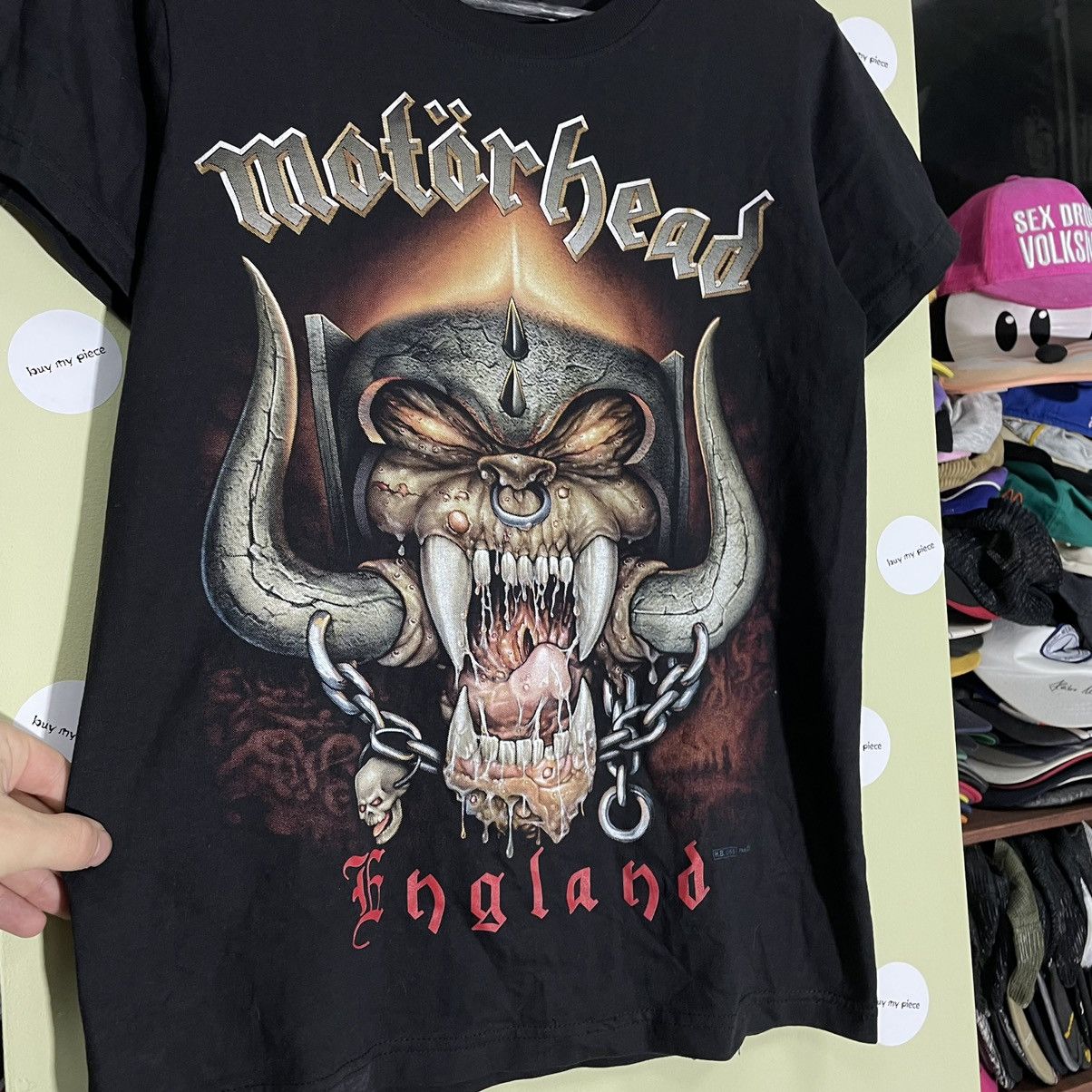 Vintage Vintage Y2K Motorhead Graphic Tee Band Rock Grunge Faded M Size US M / EU 48-50 / 2 - 4 Thumbnail