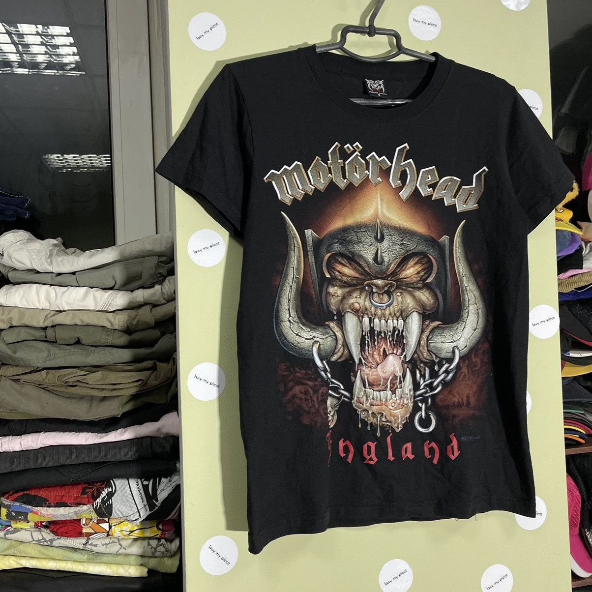 Vintage Vintage Y2K Motorhead Graphic Tee Band Rock Grunge Faded M Size US M / EU 48-50 / 2 - 3 Thumbnail