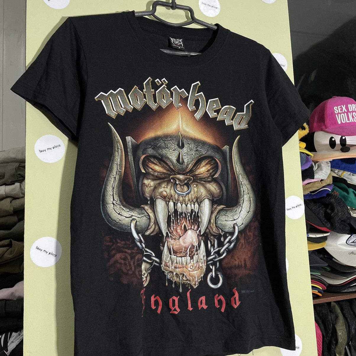 Vintage Vintage Y2K Motorhead Graphic Tee Band Rock Grunge Faded M Size US M / EU 48-50 / 2 - 2 Thumbnail