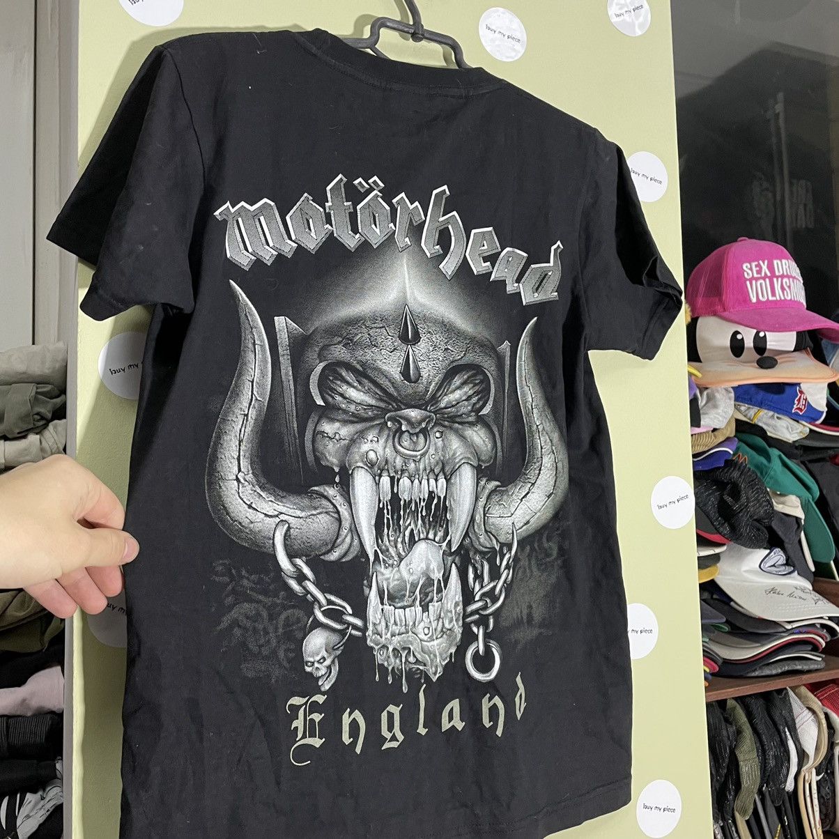 Vintage Vintage Y2K Motorhead Graphic Tee Band Rock Grunge Faded M Size US M / EU 48-50 / 2 - 5 Thumbnail