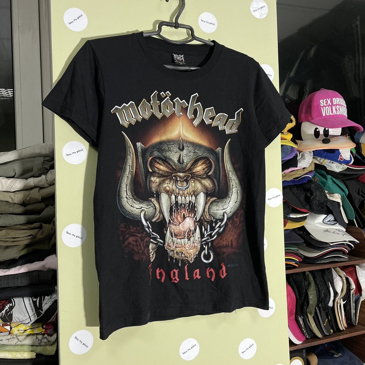 Vintage Vintage Y2K Motorhead Graphic Tee Band Rock Grunge Faded M Size US M / EU 48-50 / 2 - 1 Thumbnail