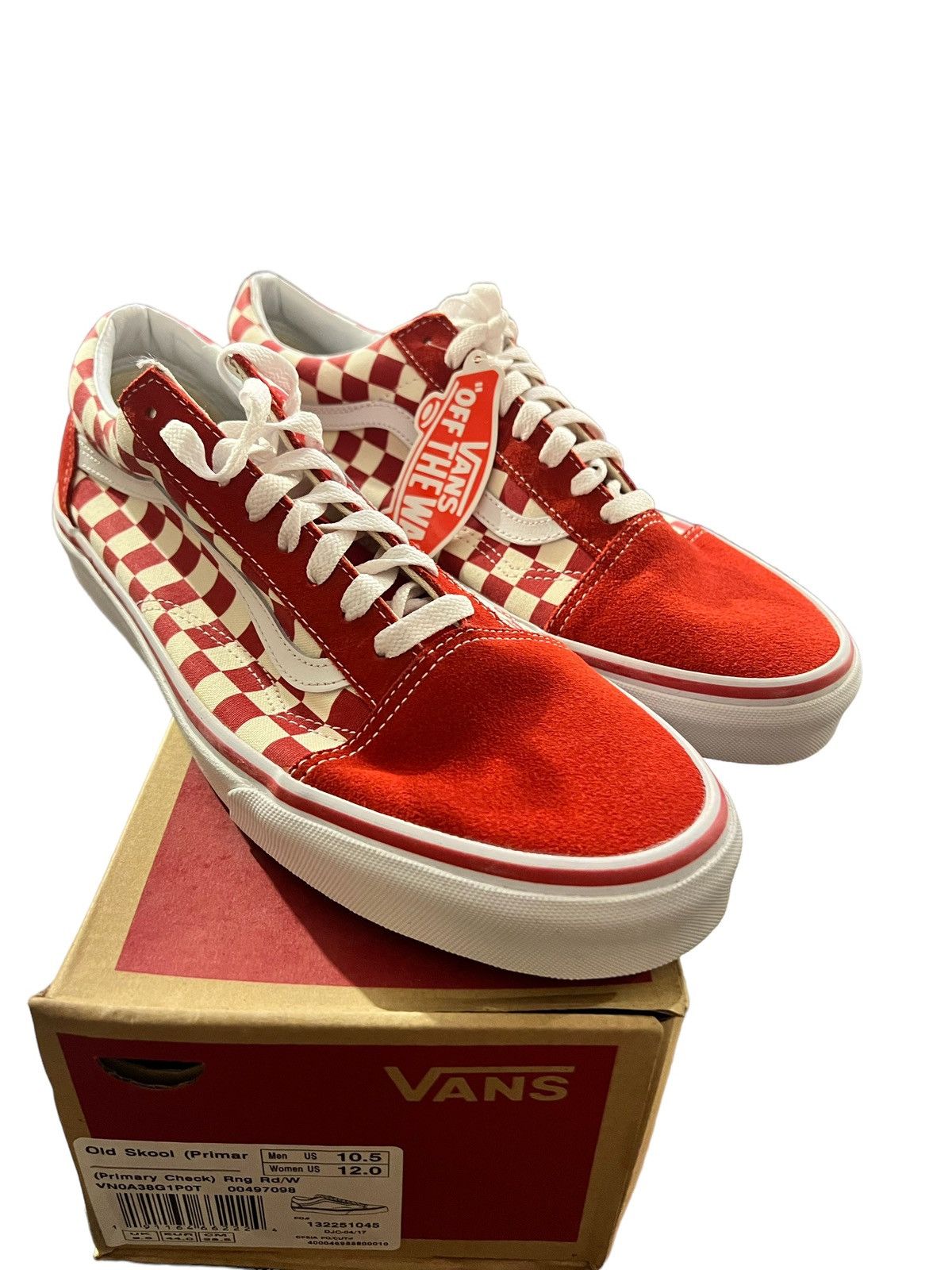 Vans Vans Low Sk8 “ Red Checkered “ Size US 10.5 / EU 43-44 - 1 Thumbnail