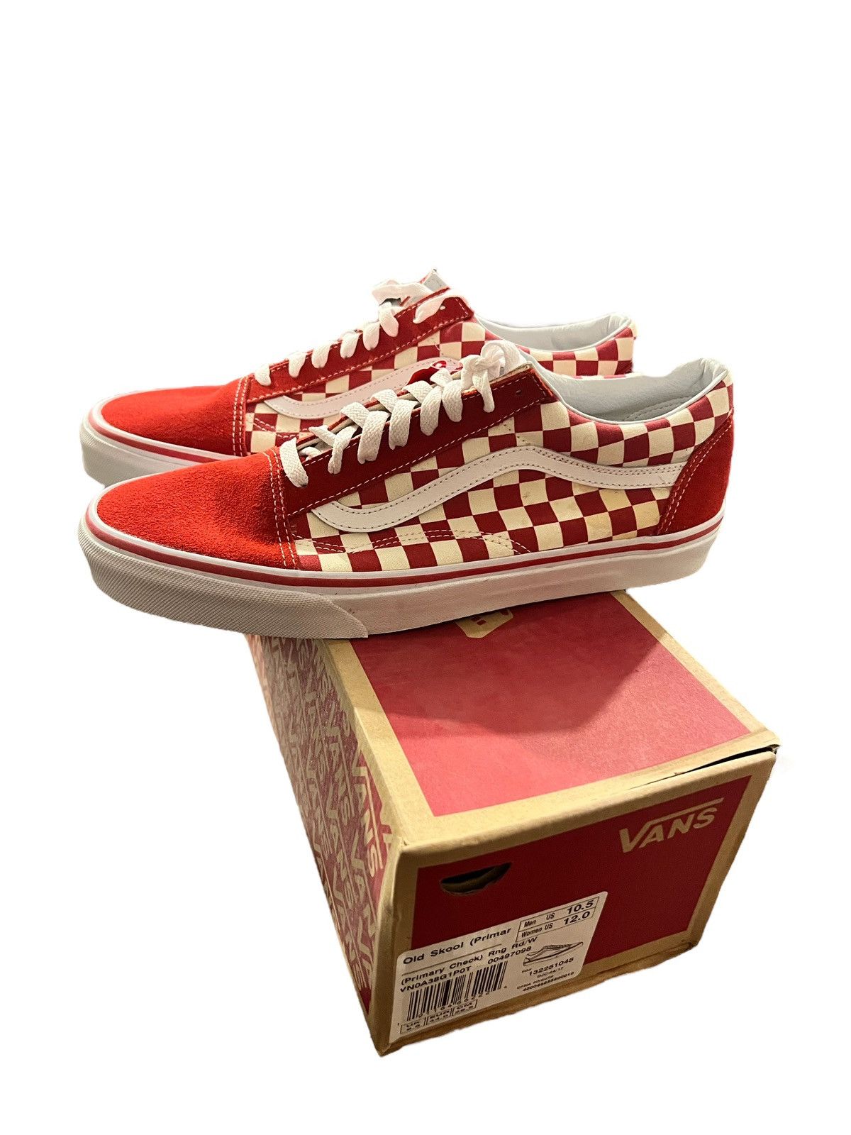 Vans Vans Low Sk8 “ Red Checkered “ Size US 10.5 / EU 43-44 - 5 Thumbnail