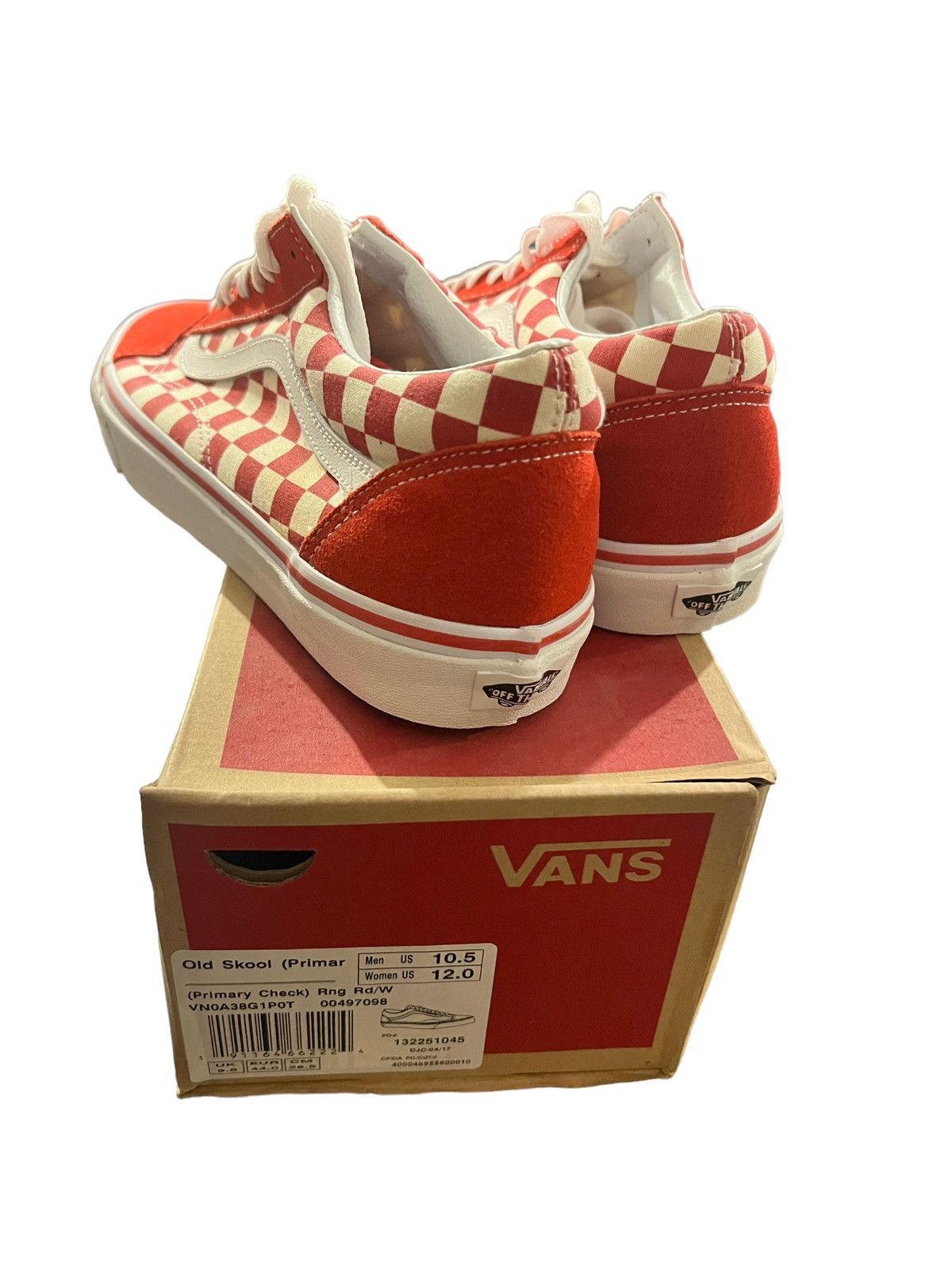 Vans Vans Low Sk8 “ Red Checkered “ Size US 10.5 / EU 43-44 - 3 Thumbnail