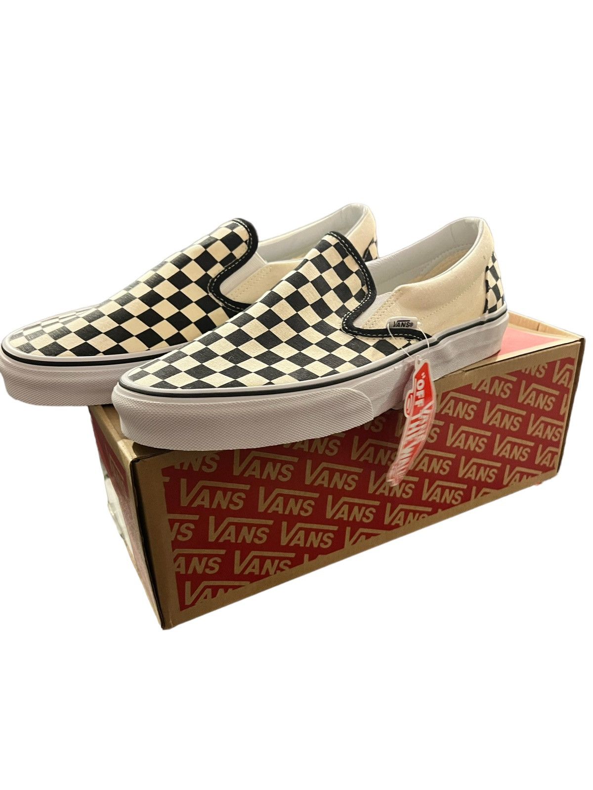 Vans Vans Low Sk8 “ Checkered White & Black “ Size US 10.5 / EU 43-44 - 2 Thumbnail