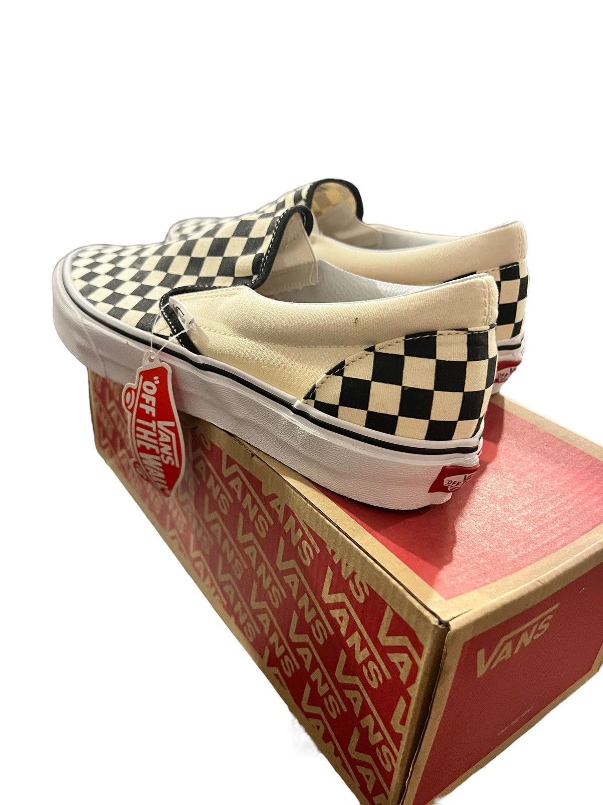 Vans Vans Low Sk8 “ Checkered White & Black “ Size US 10.5 / EU 43-44 - 4 Thumbnail