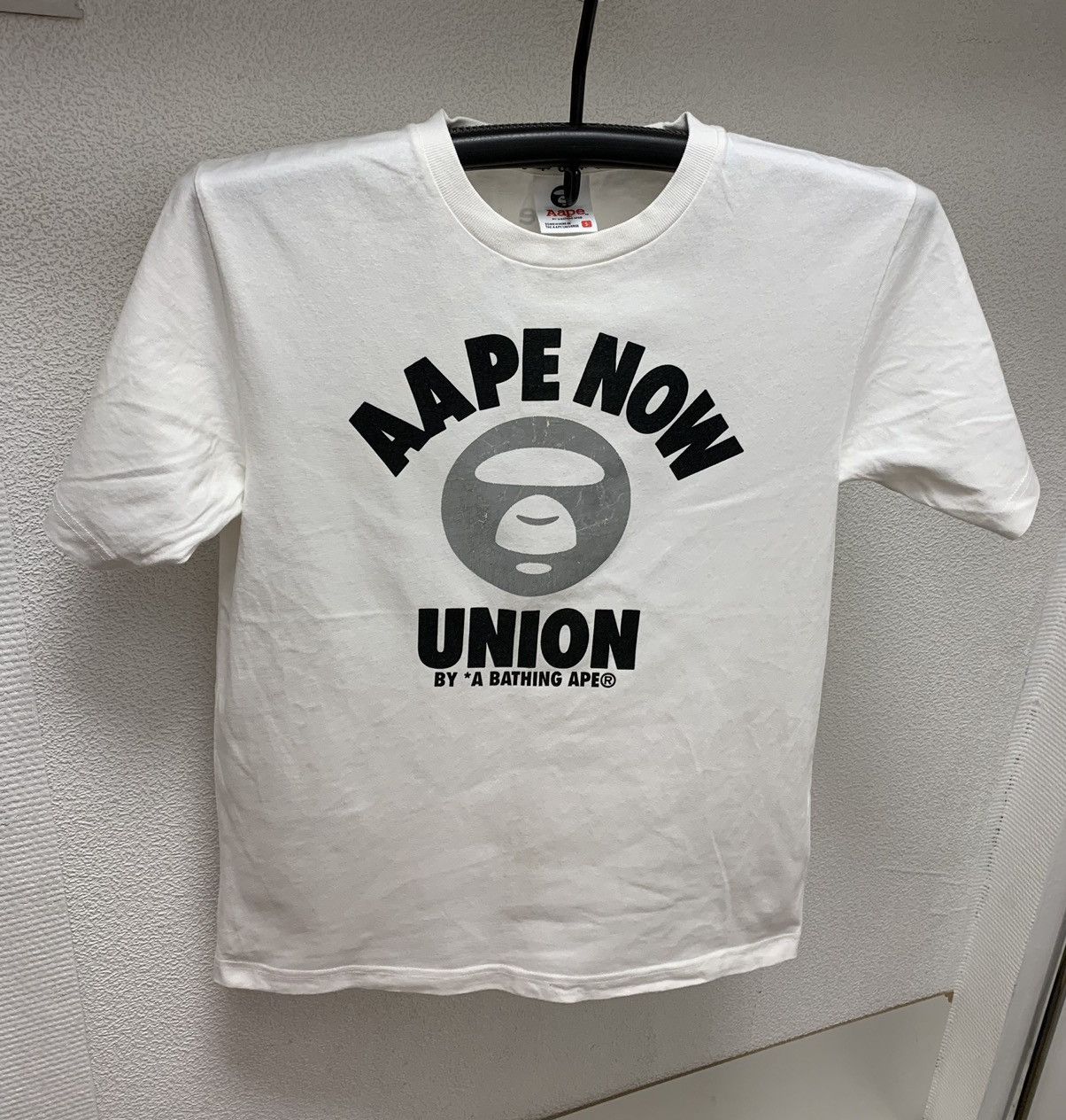 Aape Aape union big logo white t-shirt S sz Japanese brand Size US S / EU 44-46 / 1 - 1 Thumbnail