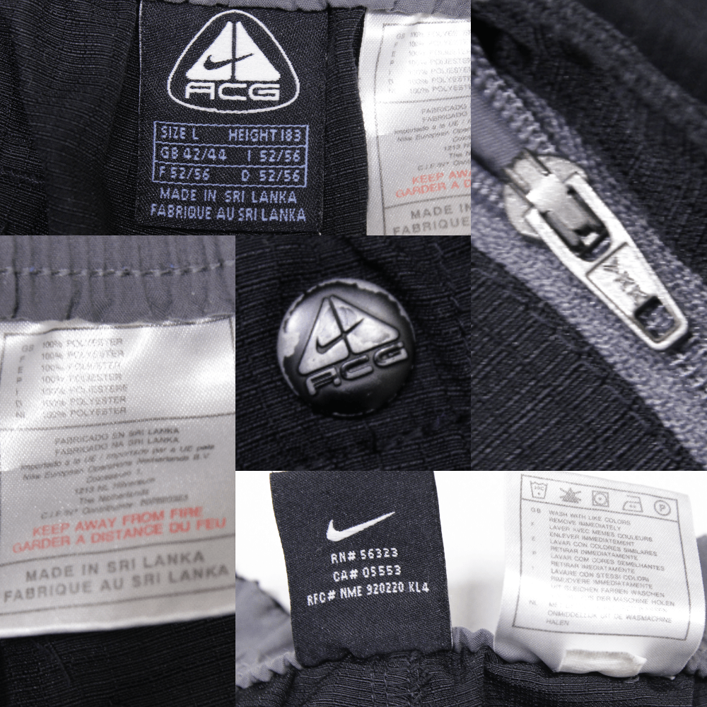 Nike ACG 90S Logo Long Rip Stop Shorts Vintage L Size Size US 34 / EU 50 - 7 Thumbnail