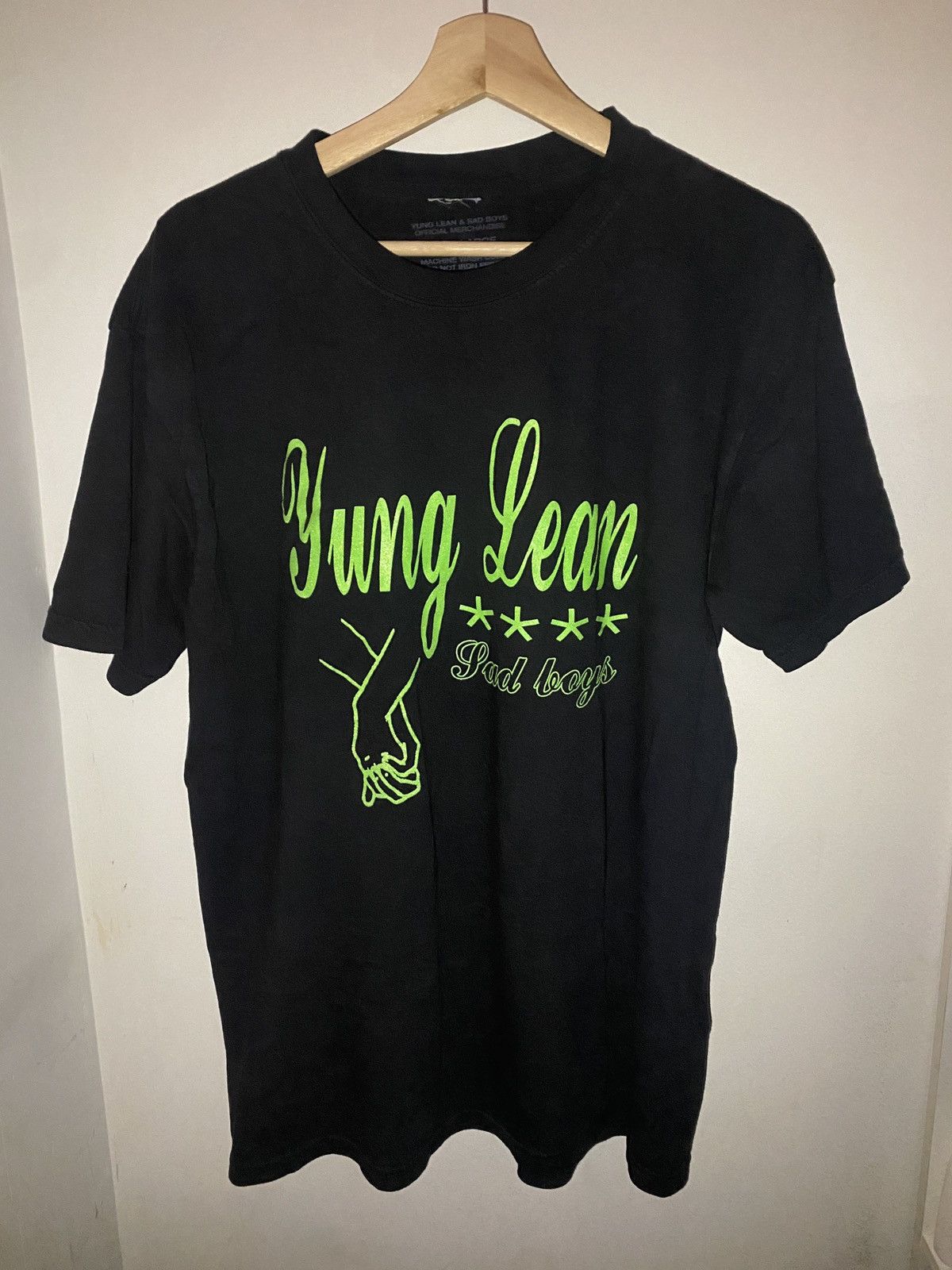 Sad Boys × Yung Lean [L] Yung Lean Stardust Tour Hands 