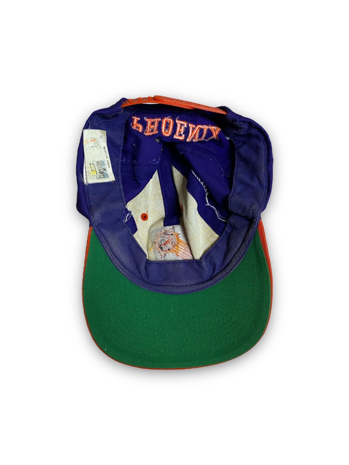 NBA Vintage pheonix suns NBA team USA hat Purple Orange y2k cap Size ONE SIZE - 5 Thumbnail