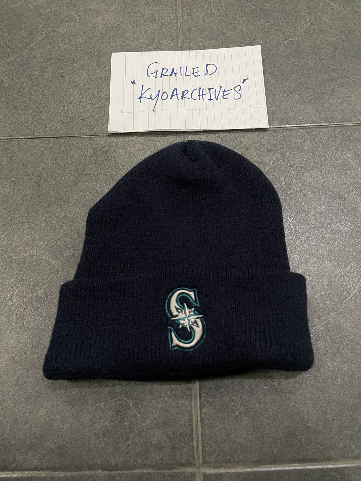 MLB × Vintage SEATTLE MARINERS BEANIE Size ONE SIZE - 1 Thumbnail