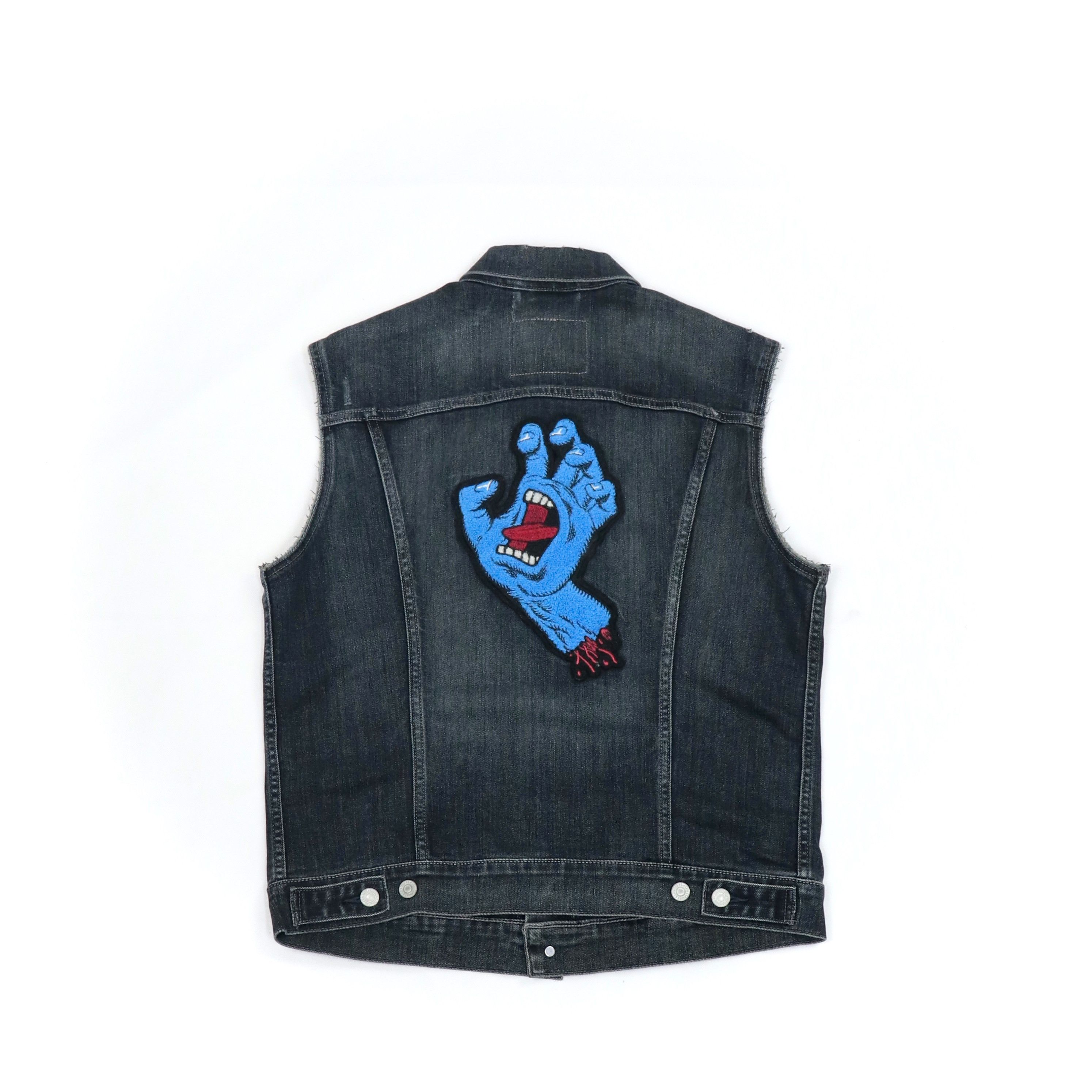 Levis X Santa Cruz Skateboards jeans vest