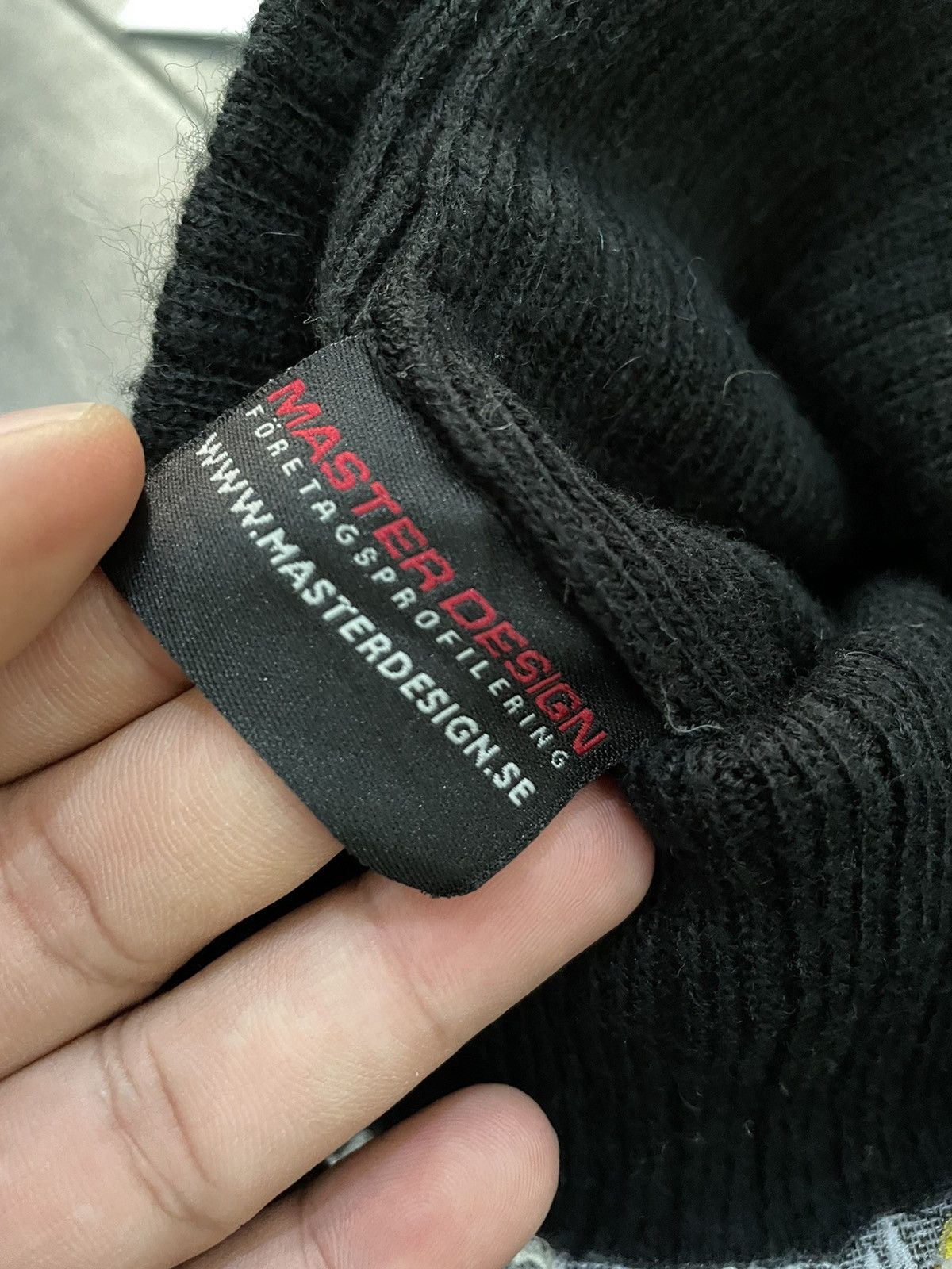 Japanese Brand NITRO CONSULT BLACK BEANIE Size ONE SIZE - 4 Thumbnail