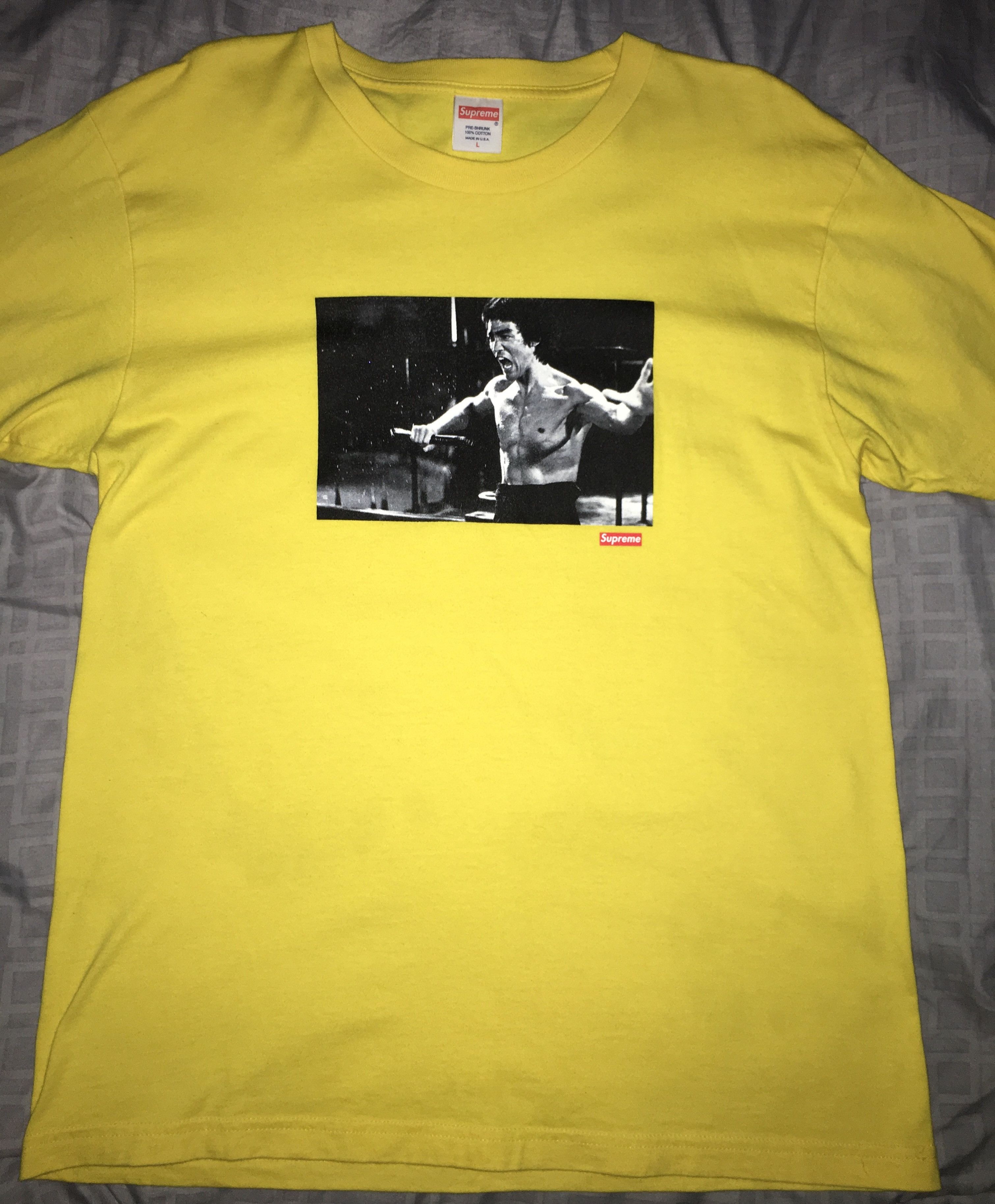 FS] Red Supreme Bruce Lee Enter The Dragon Tee - Medium $100 shipped :  r/supremeclothing