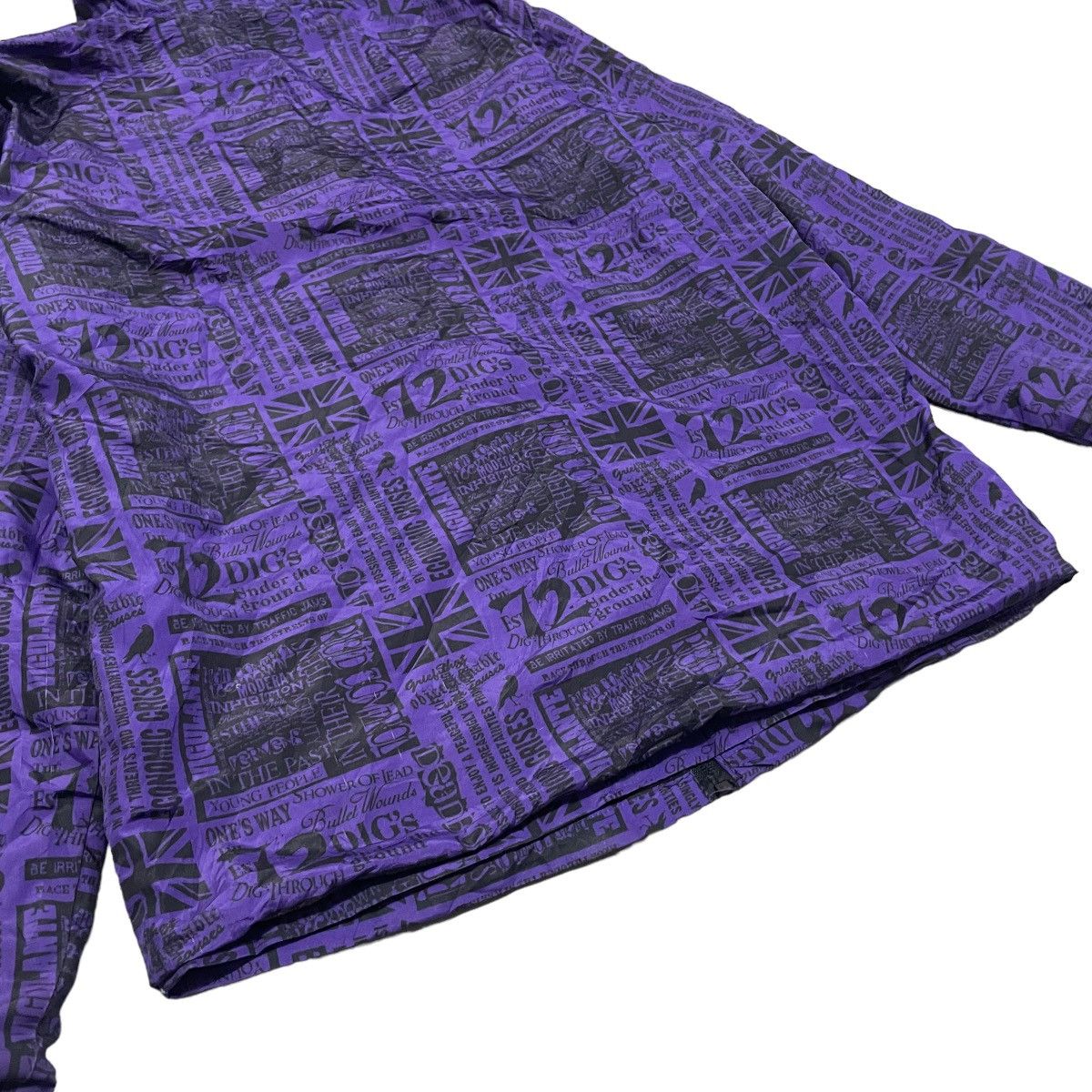 Beauty Beast 🇯🇵 CINEMA FULL PRINT NEWSPAPER SEDITIONARIES PUNK JACKET Size US M / EU 48-50 / 2 - 7 Thumbnail