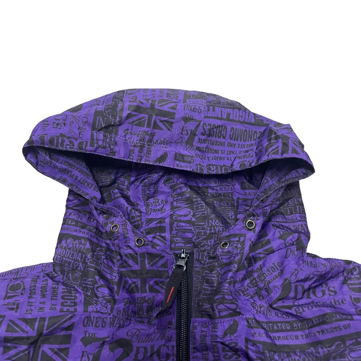 Beauty Beast 🇯🇵 CINEMA FULL PRINT NEWSPAPER SEDITIONARIES PUNK JACKET Size US M / EU 48-50 / 2 - 5 Thumbnail