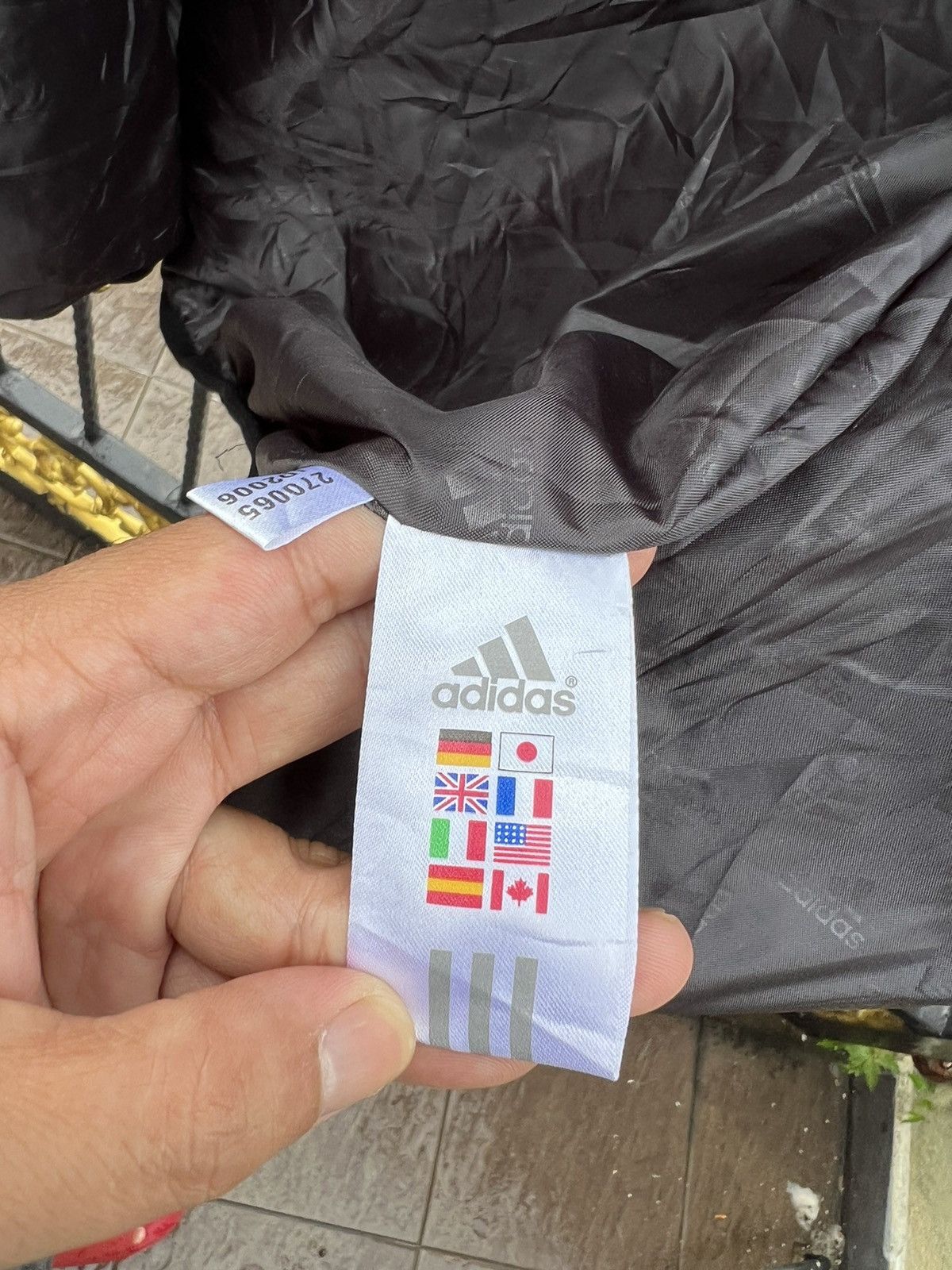 Adidas × Vintage Vintage Adidas Climaproof like Puffer Jacket Size US L / EU 52-54 / 3 - 6 Thumbnail