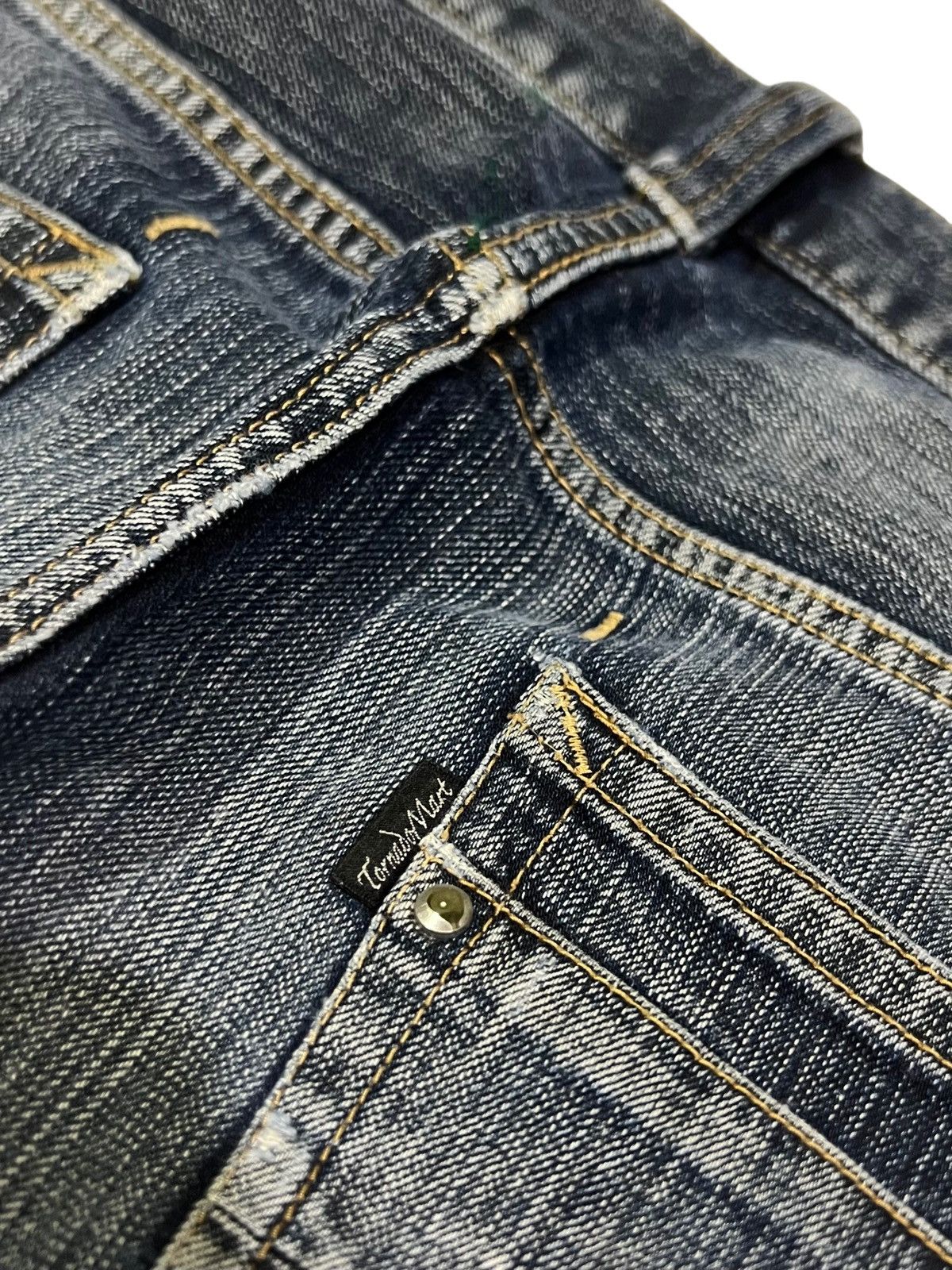 Tornado Mart ❌NEED TO GONE❌Tornado mart Japan Distressed Clawmark Flare Size US 31 - 18 Thumbnail