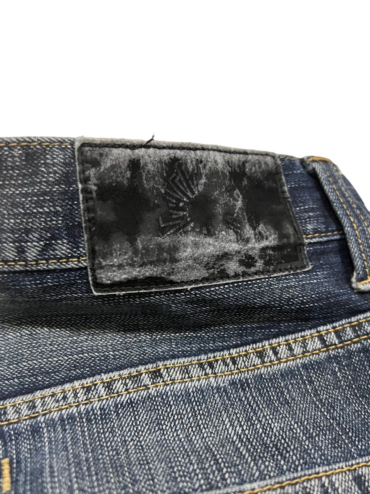 Tornado Mart ❌NEED TO GONE❌Tornado mart Japan Distressed Clawmark Flare Size US 31 - 17 Thumbnail
