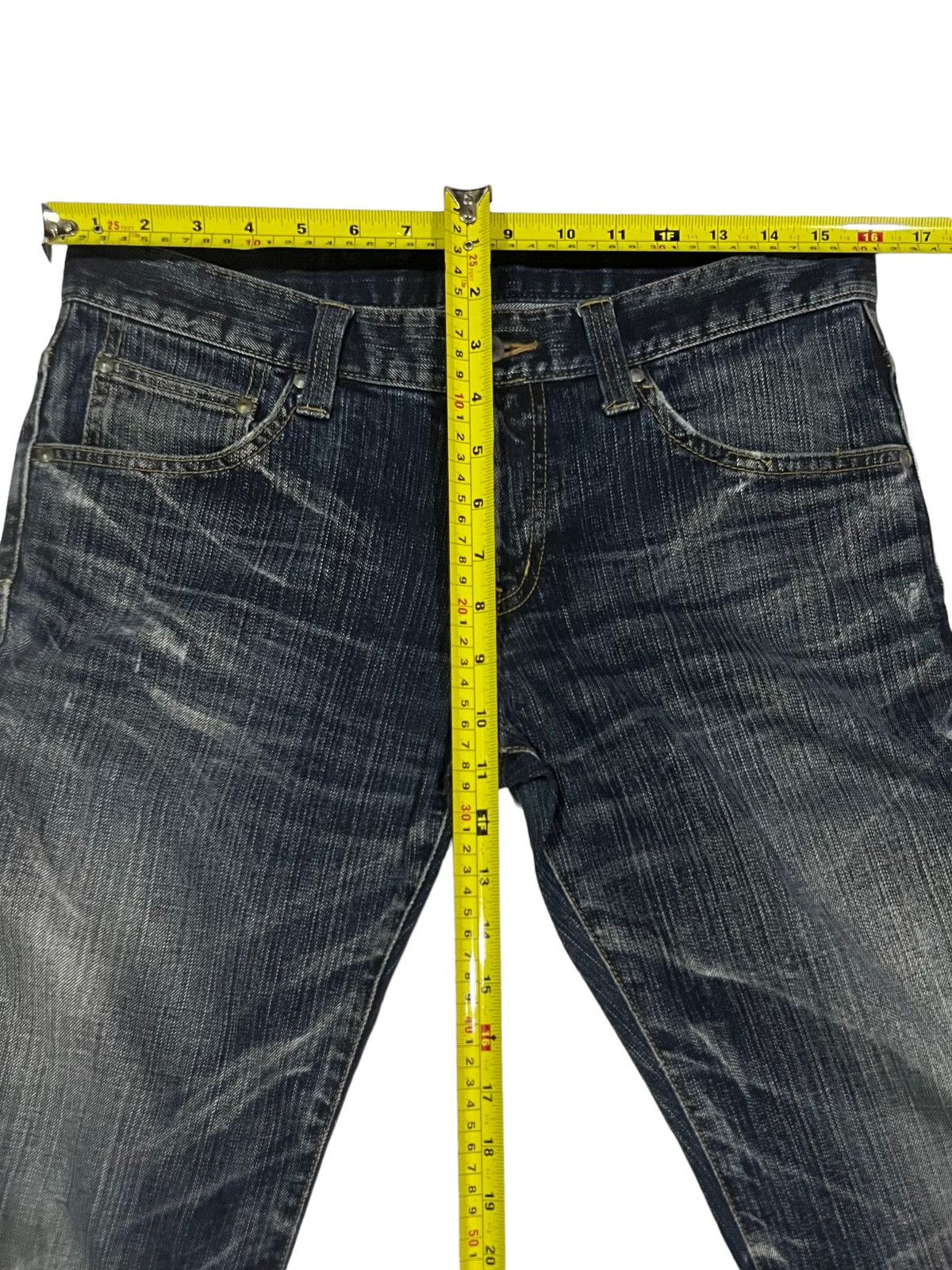 Tornado Mart ❌NEED TO GONE❌Tornado mart Japan Distressed Clawmark Flare Size US 31 - 23 Thumbnail