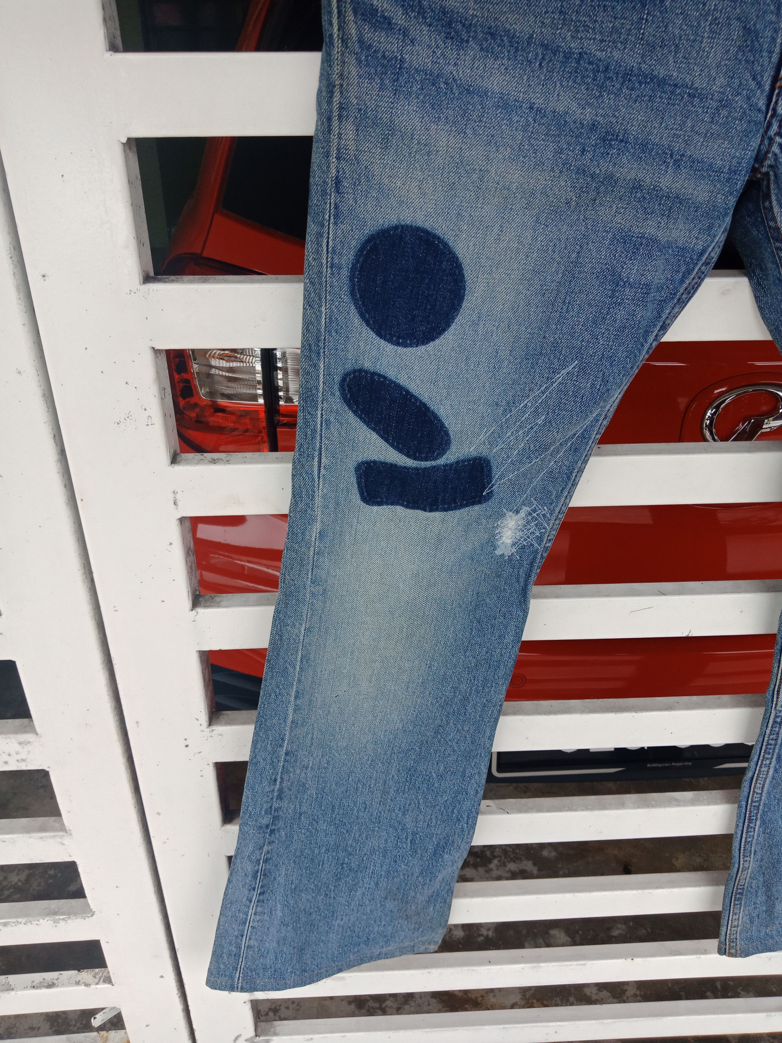 Hysteric Glamour Hysteric Glamour Patches Patchwork Boot Cut Size US 29 - 8 Thumbnail