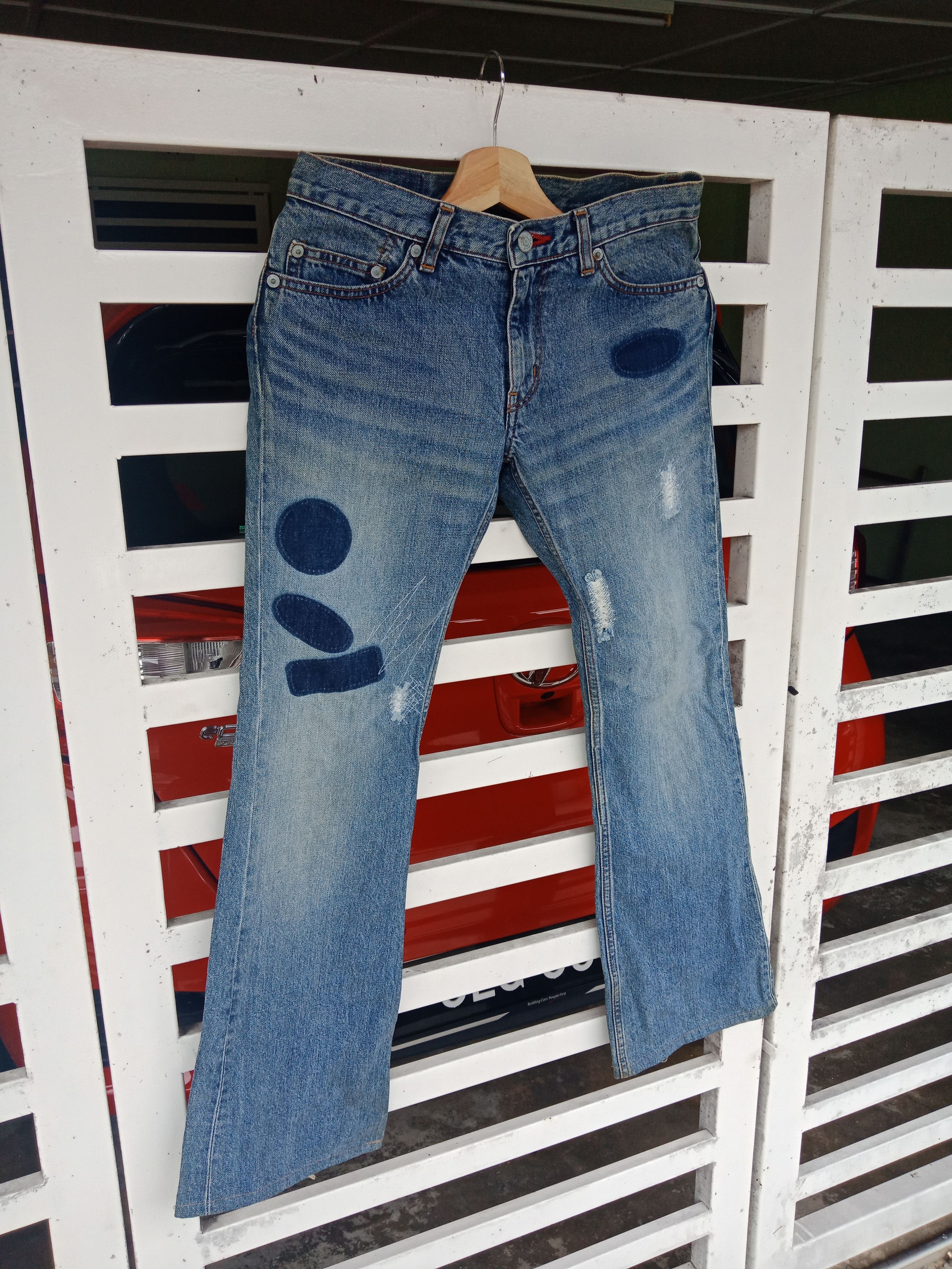 Hysteric Glamour Hysteric Glamour Patches Patchwork Boot Cut Size US 29 - 4 Thumbnail