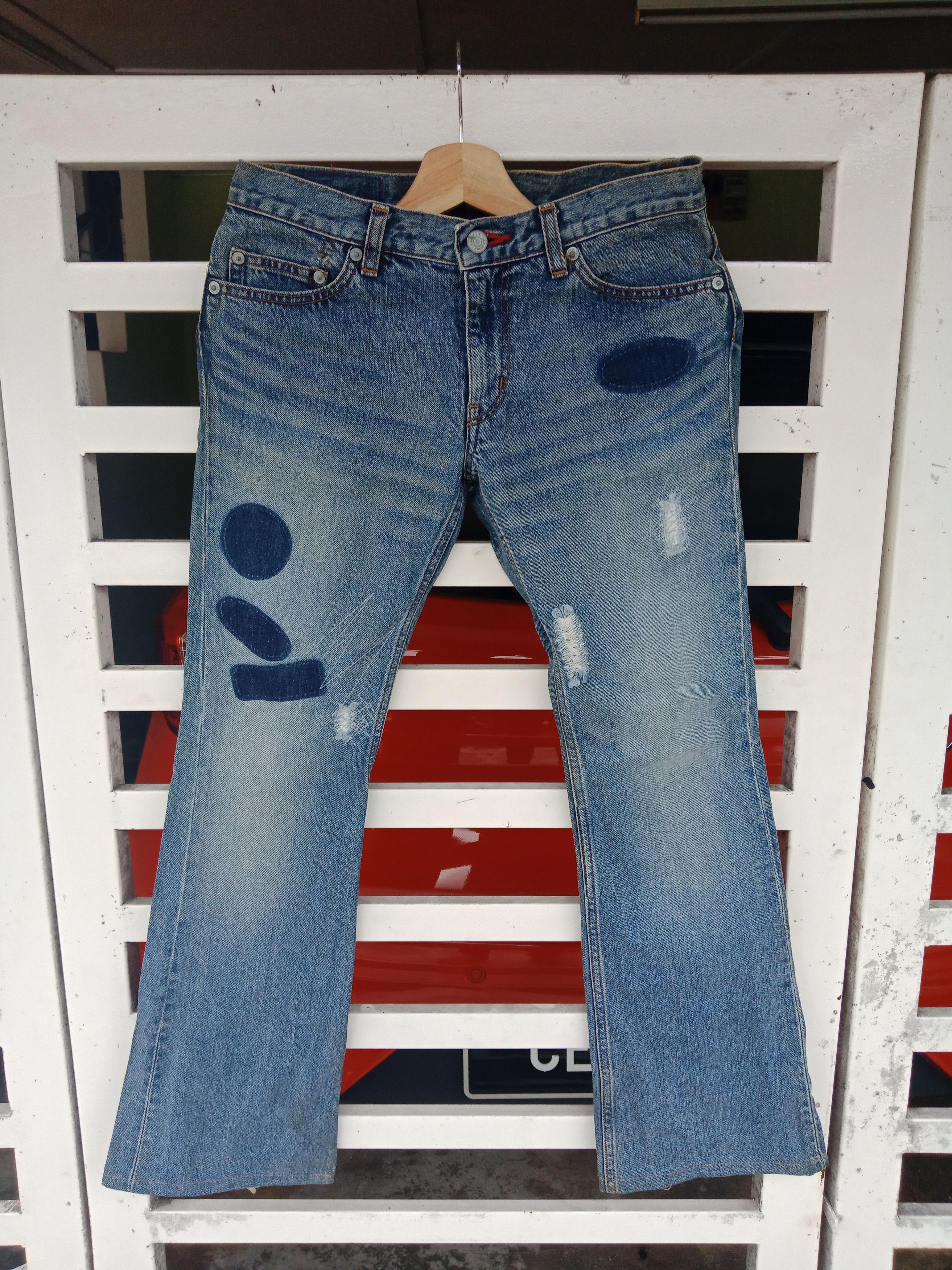 Hysteric Glamour Hysteric Glamour Patches Patchwork Boot Cut Size US 29 - 1 Thumbnail