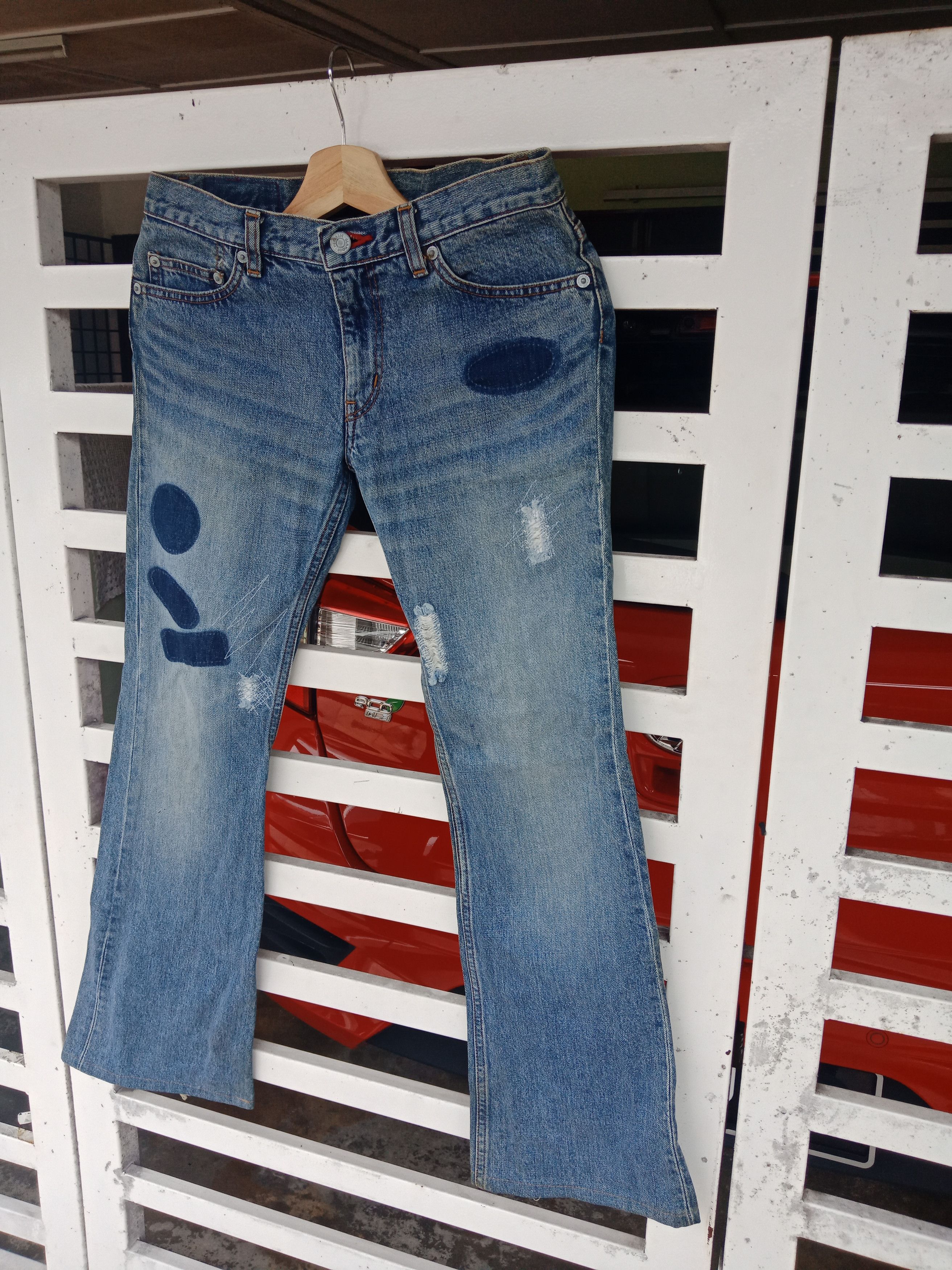Hysteric Glamour Hysteric Glamour Patches Patchwork Boot Cut Size US 29 - 3 Thumbnail