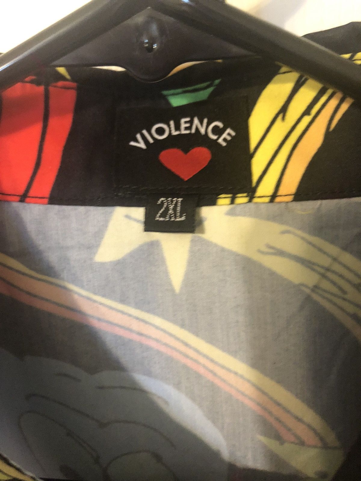Other Violence Miscellaneous Fun Rayon Shirt - XXL - VNDS Size US XXL / EU 58 / 5 - 5 Thumbnail