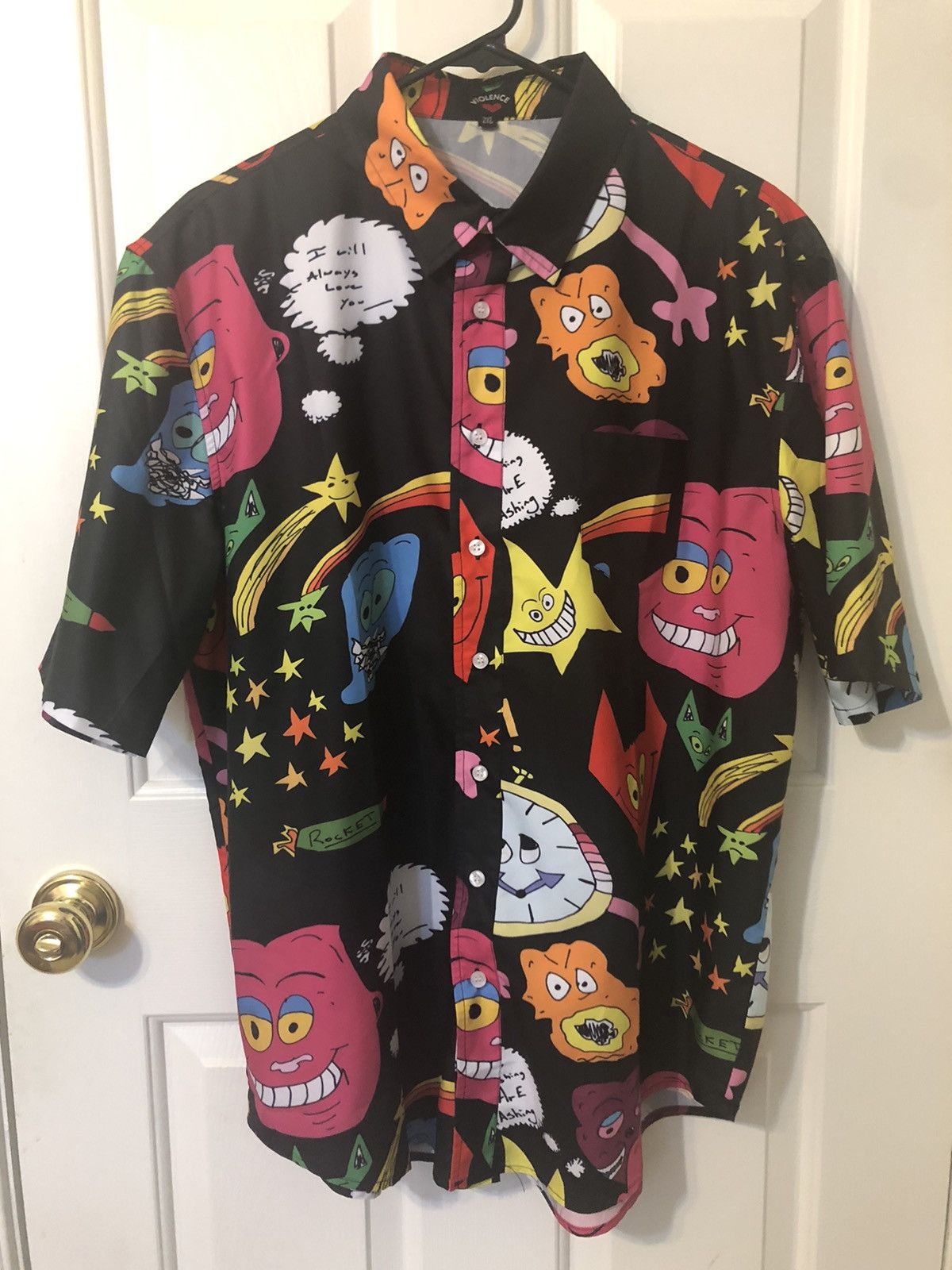Other Violence Miscellaneous Fun Rayon Shirt - XXL - VNDS Size US XXL / EU 58 / 5 - 3 Thumbnail